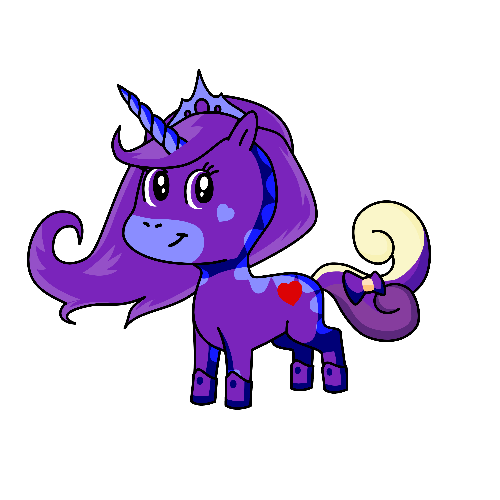 Heydi, the unicorn