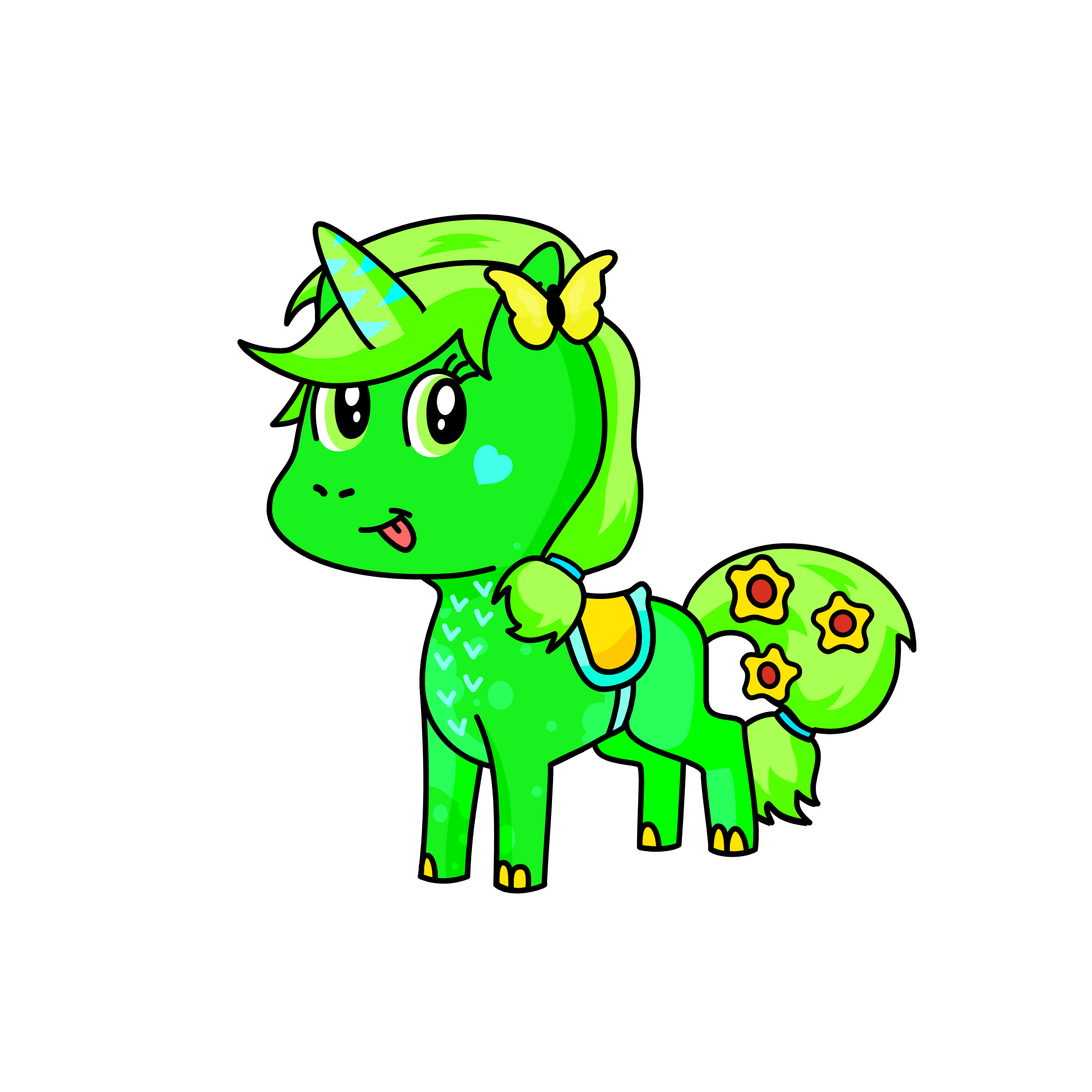 Fury, the unicorn