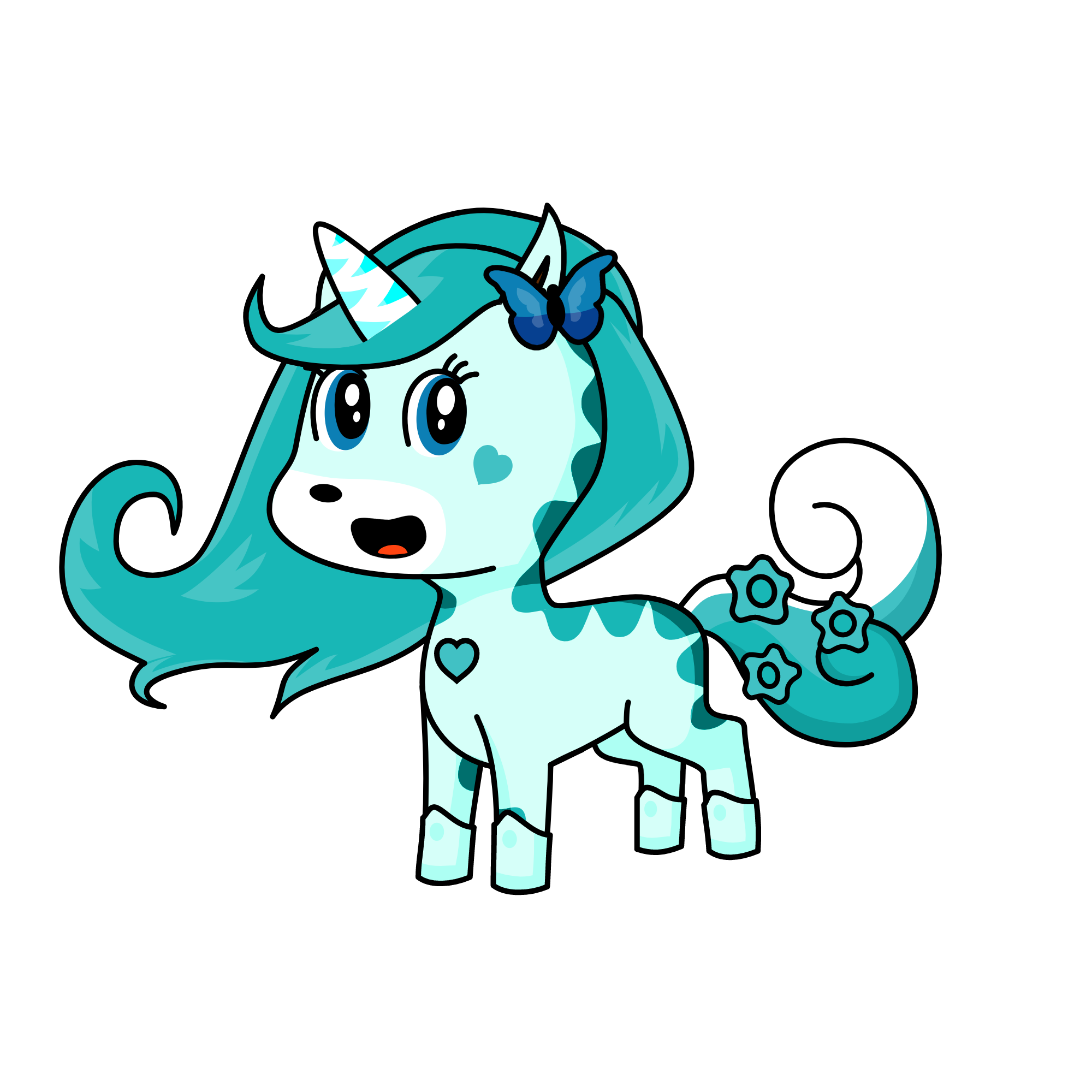 snow, the unicorn
