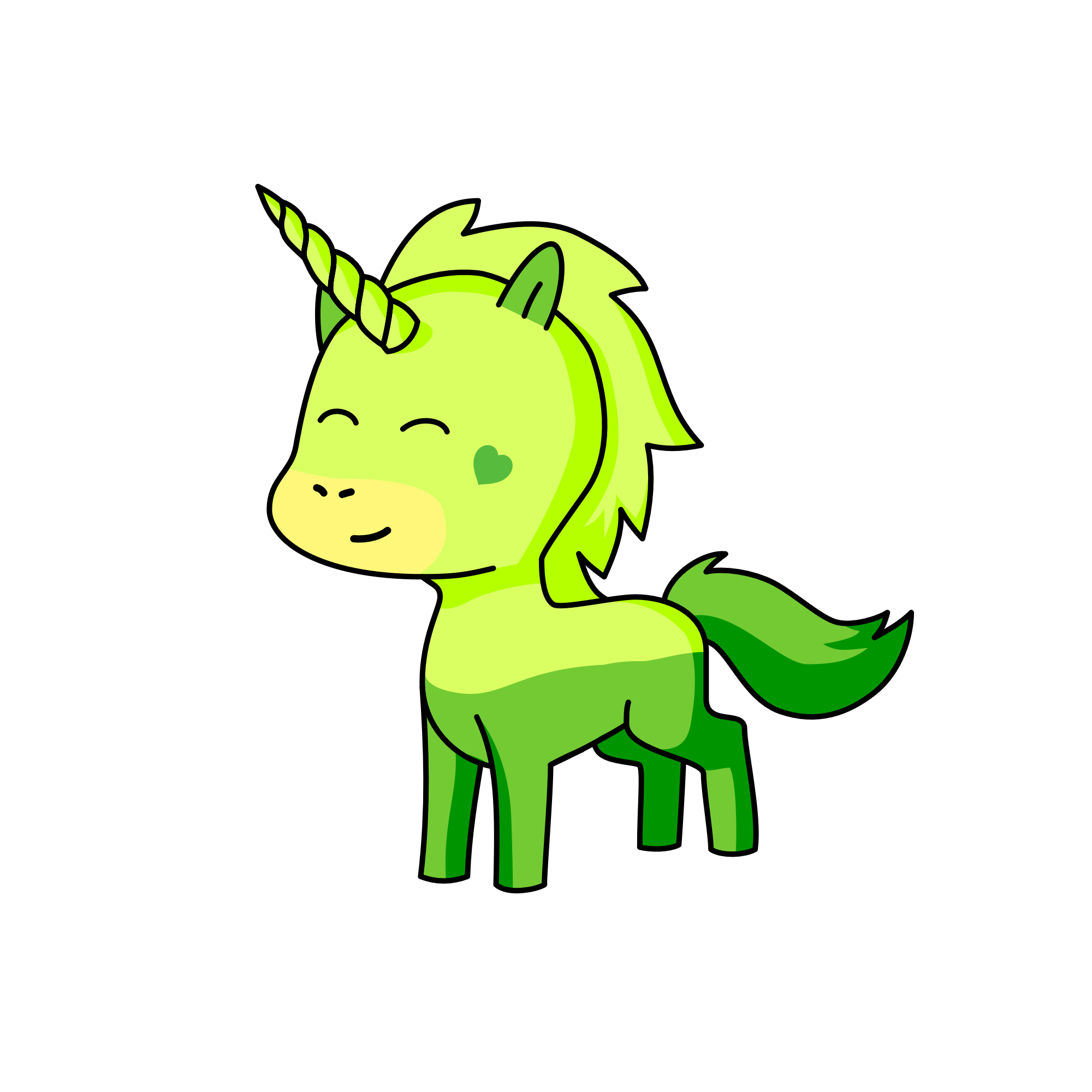 Invisible 6, the unicorn