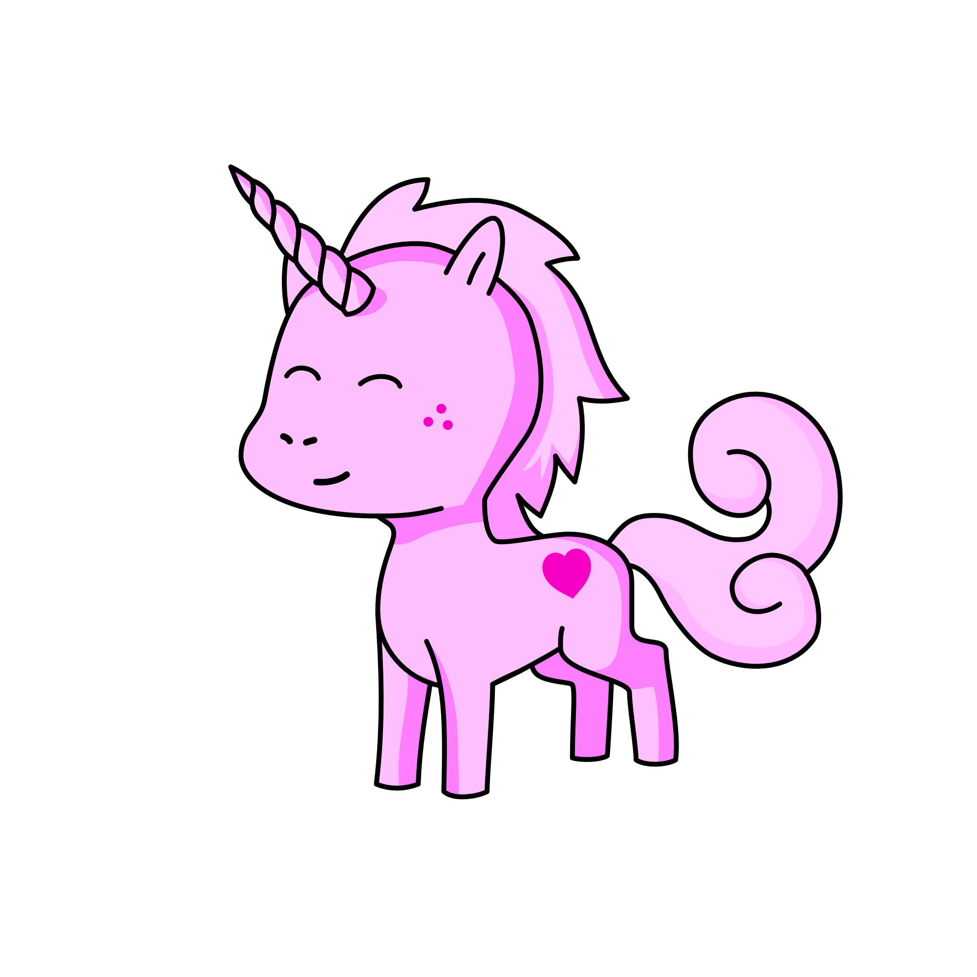 Invisible 7, the unicorn