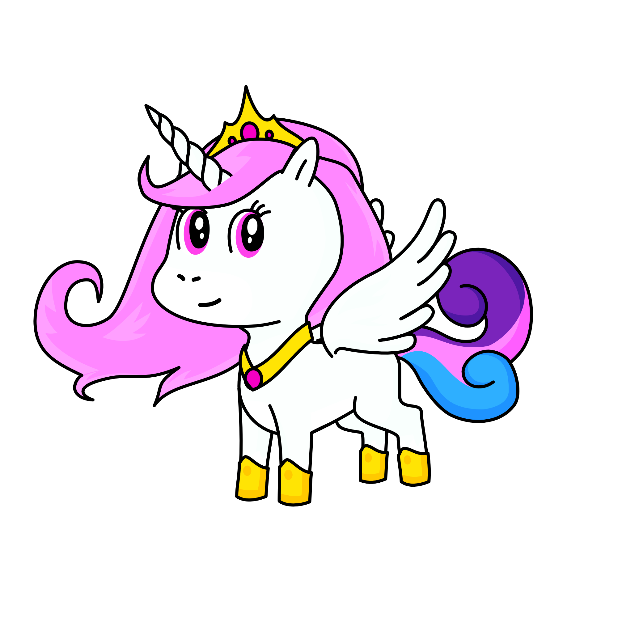 Princess Celestia, the unicorn
