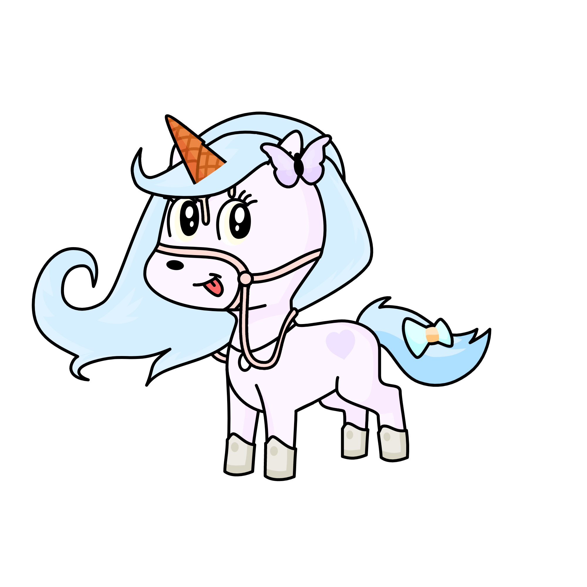 ice cream, the unicorn