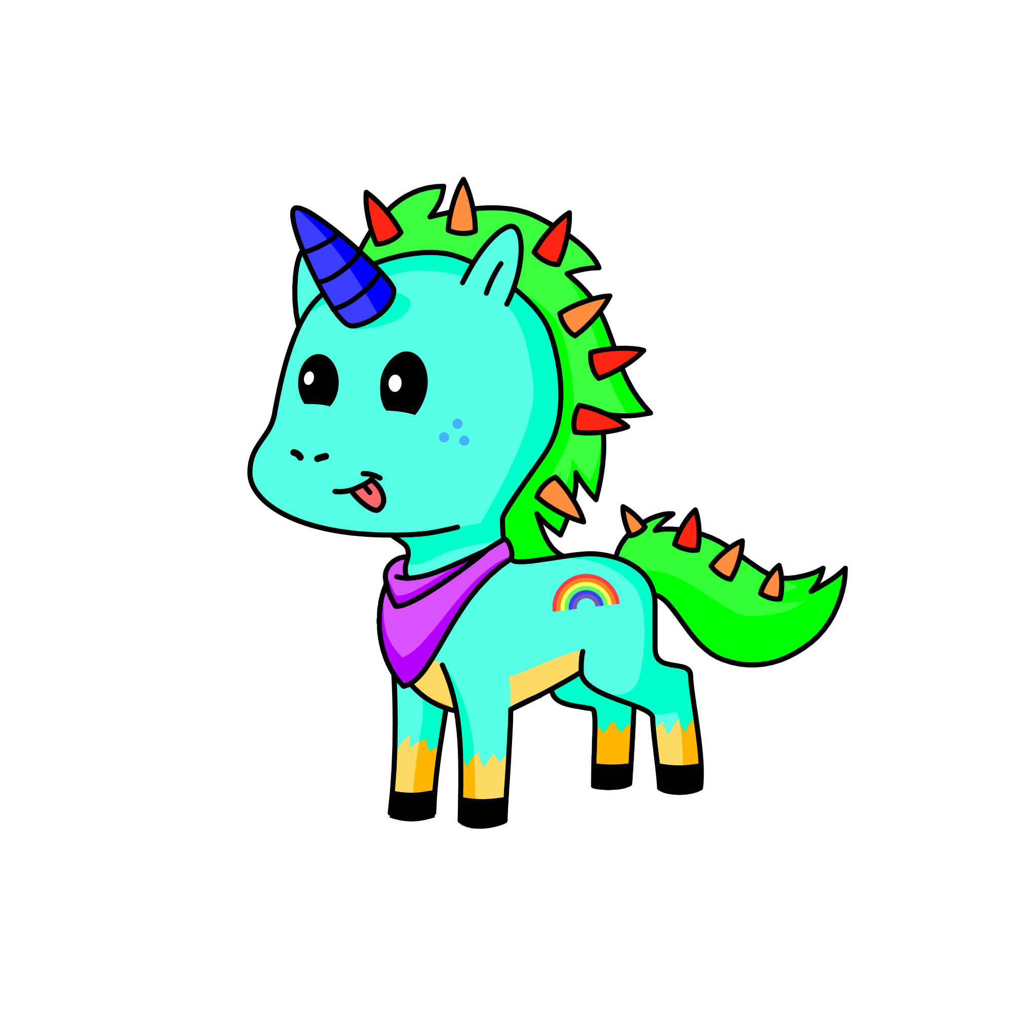 Plipoli, the unicorn