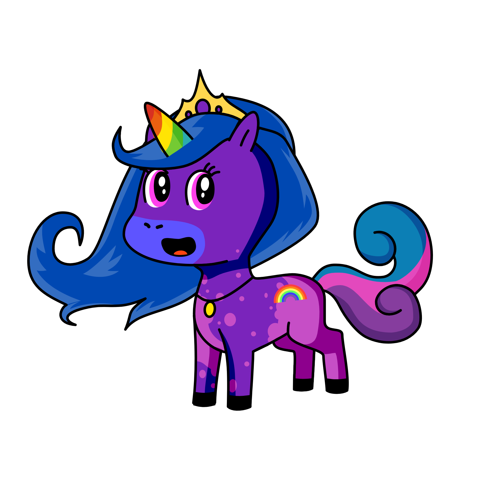 Princess midnight, the unicorn