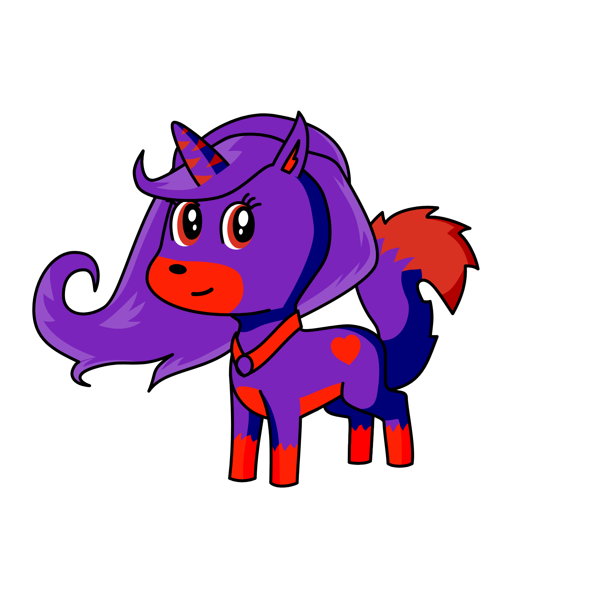 aphmau, the unicorn