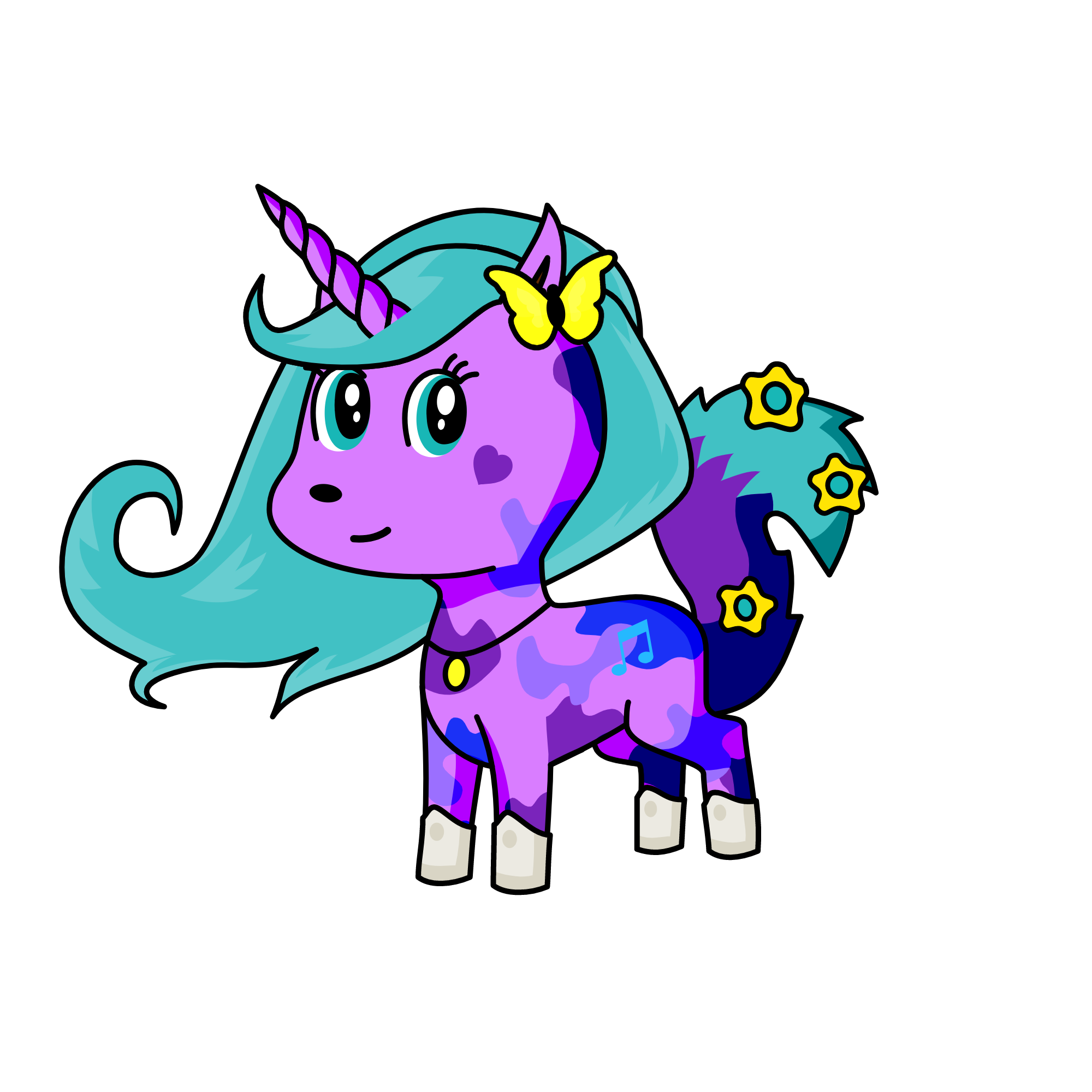 Megan, the unicorn