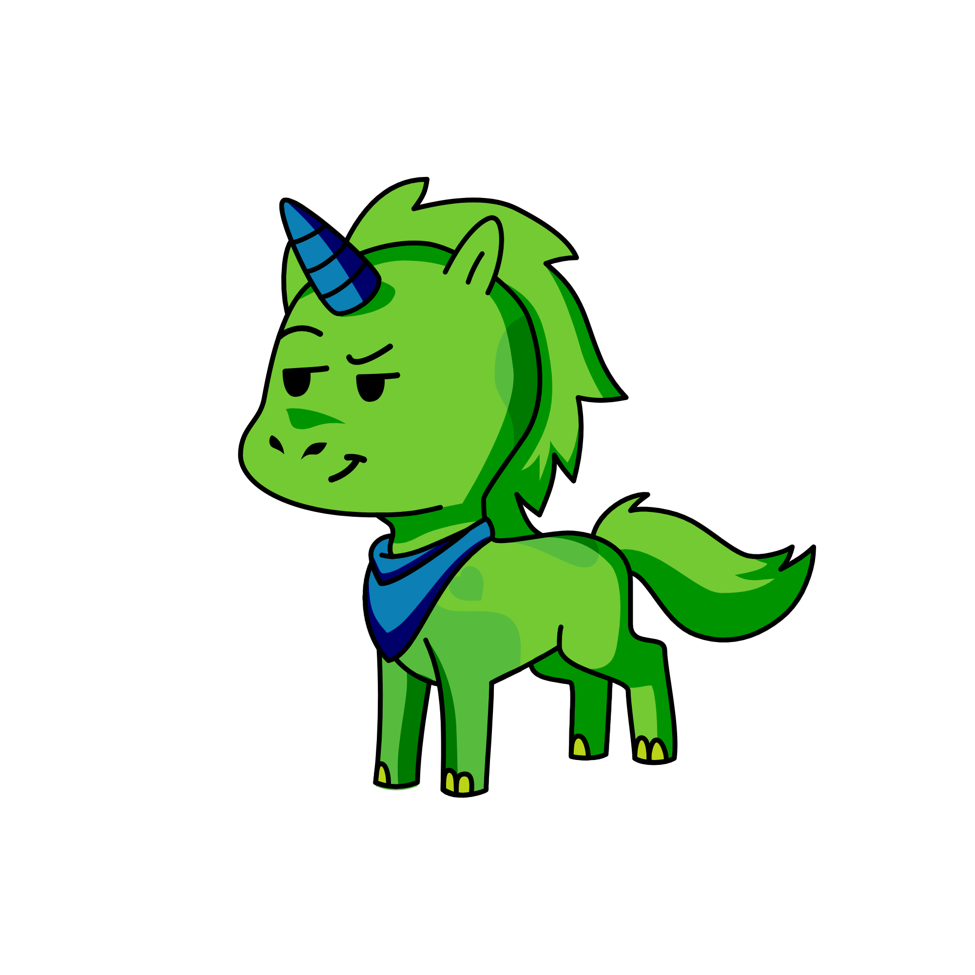 Leo from TMNT :D, the unicorn
