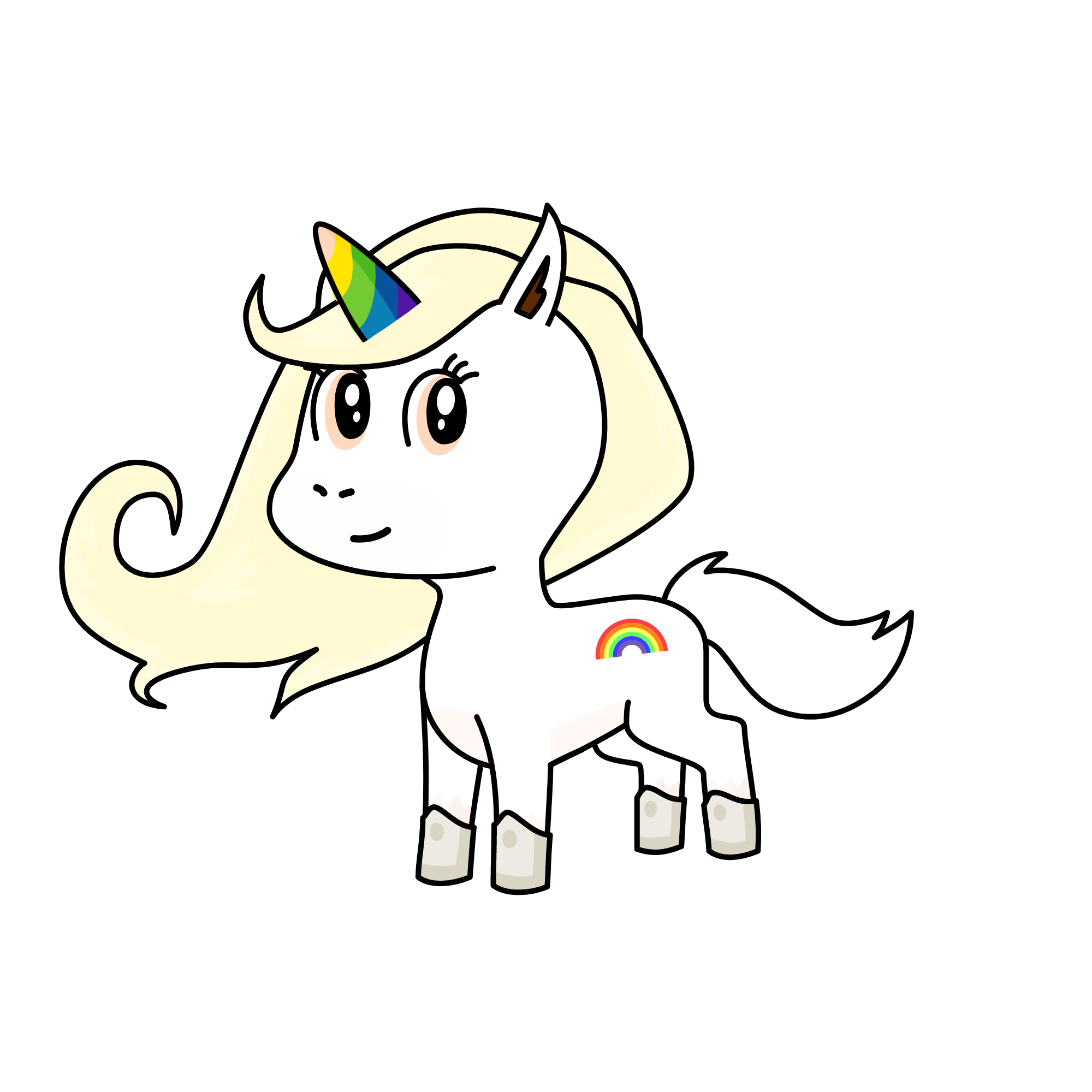 Kellie, the unicorn