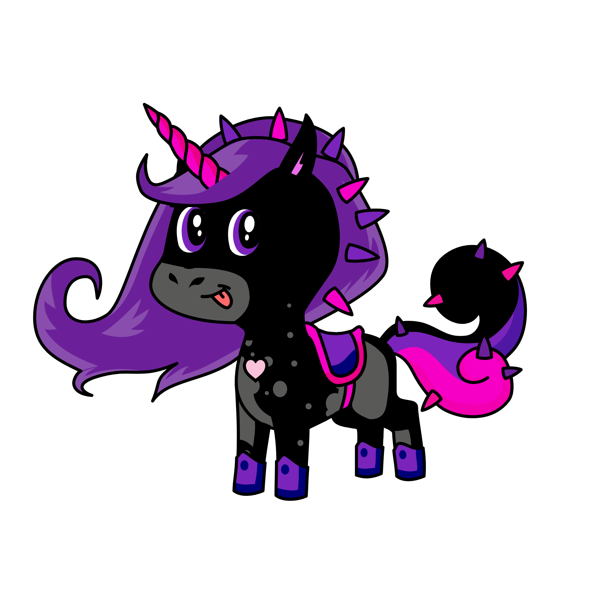 moon, the unicorn