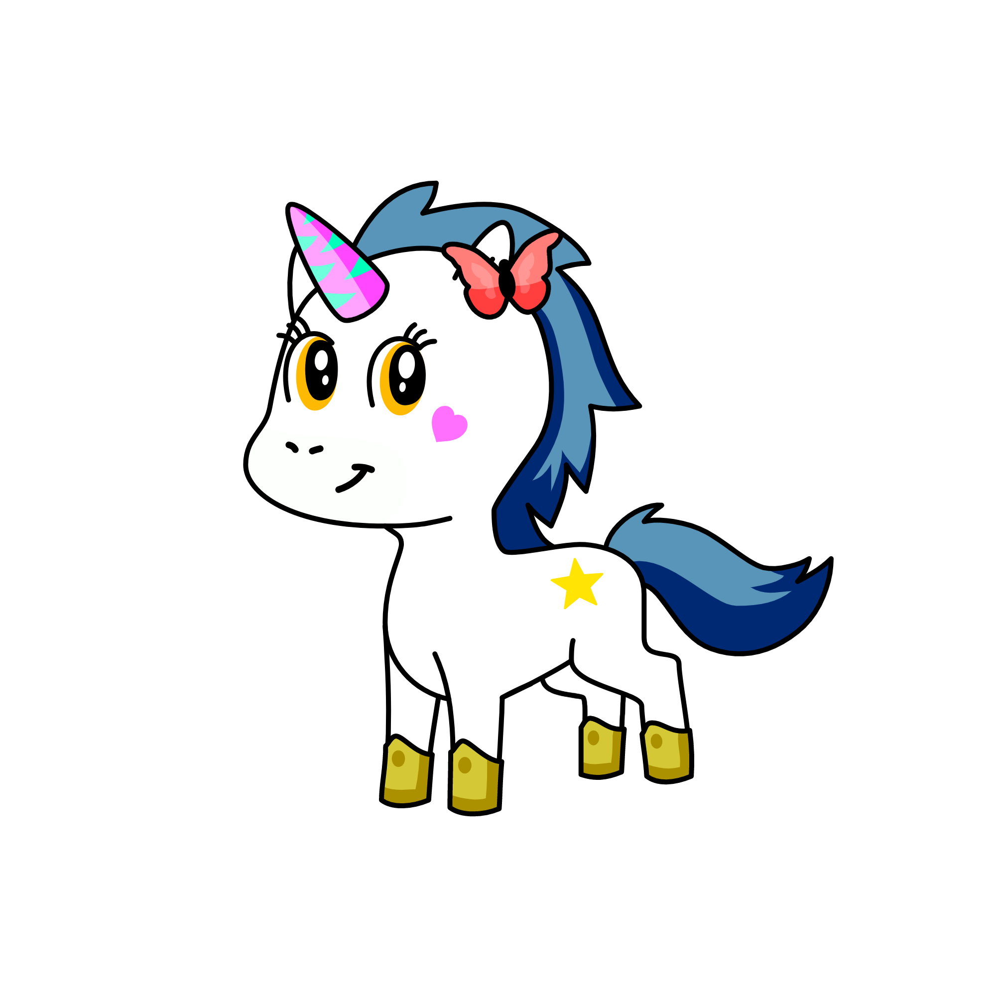 Hidi, the unicorn