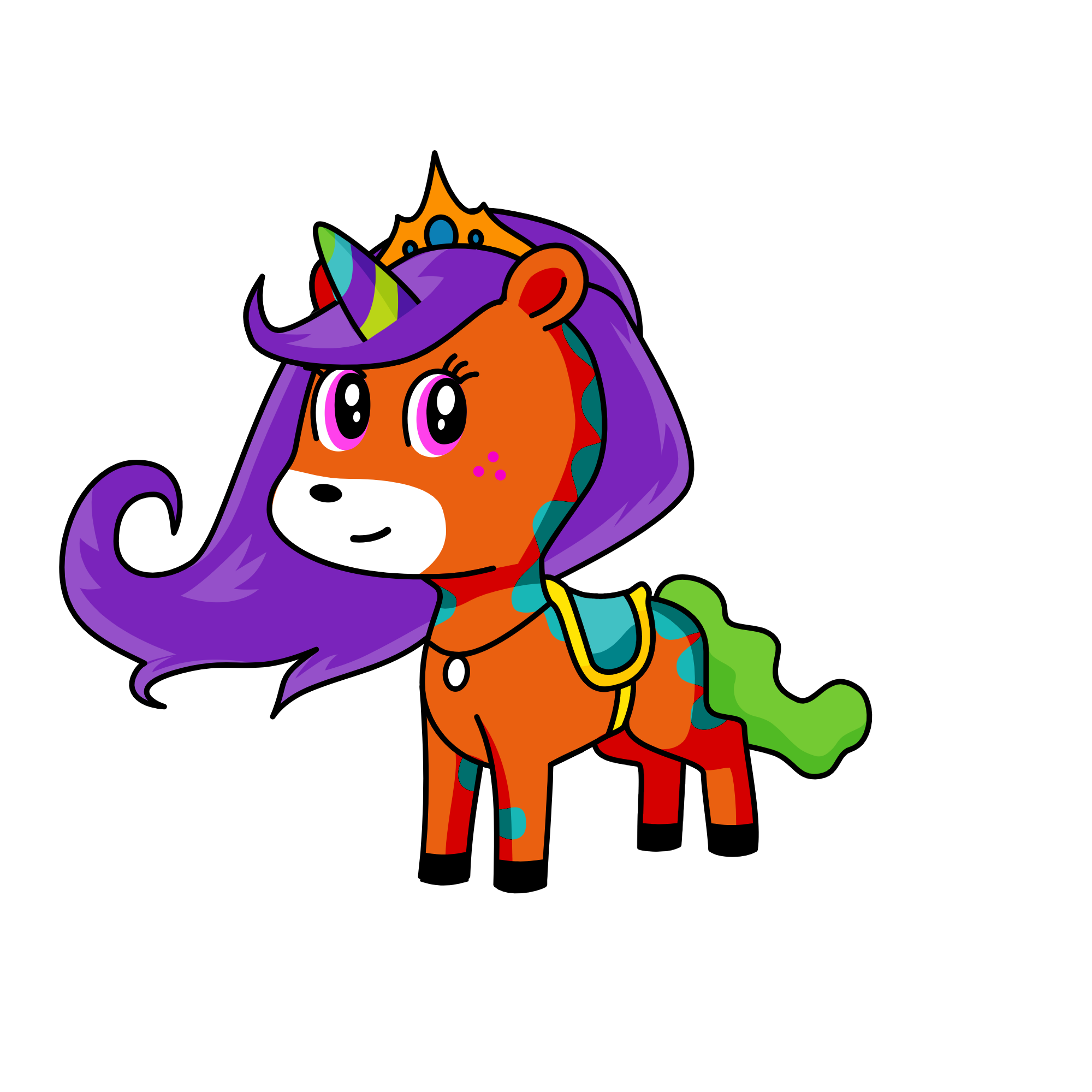 MRIDINI, the unicorn
