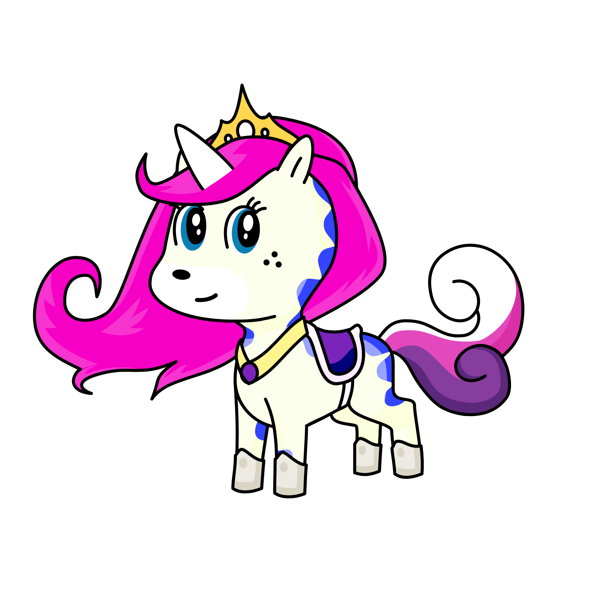 crystal, the unicorn