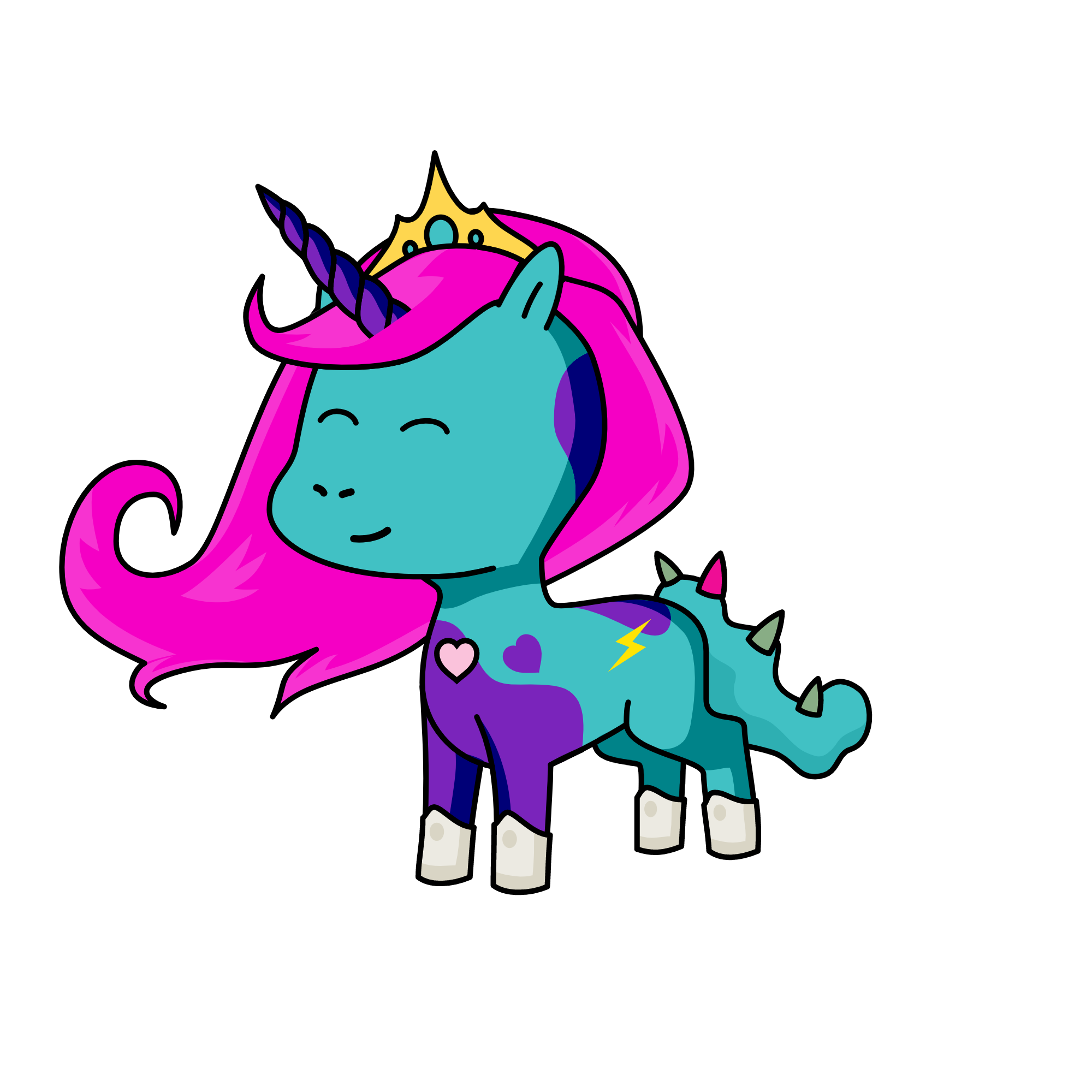 Sparkle, the unicorn