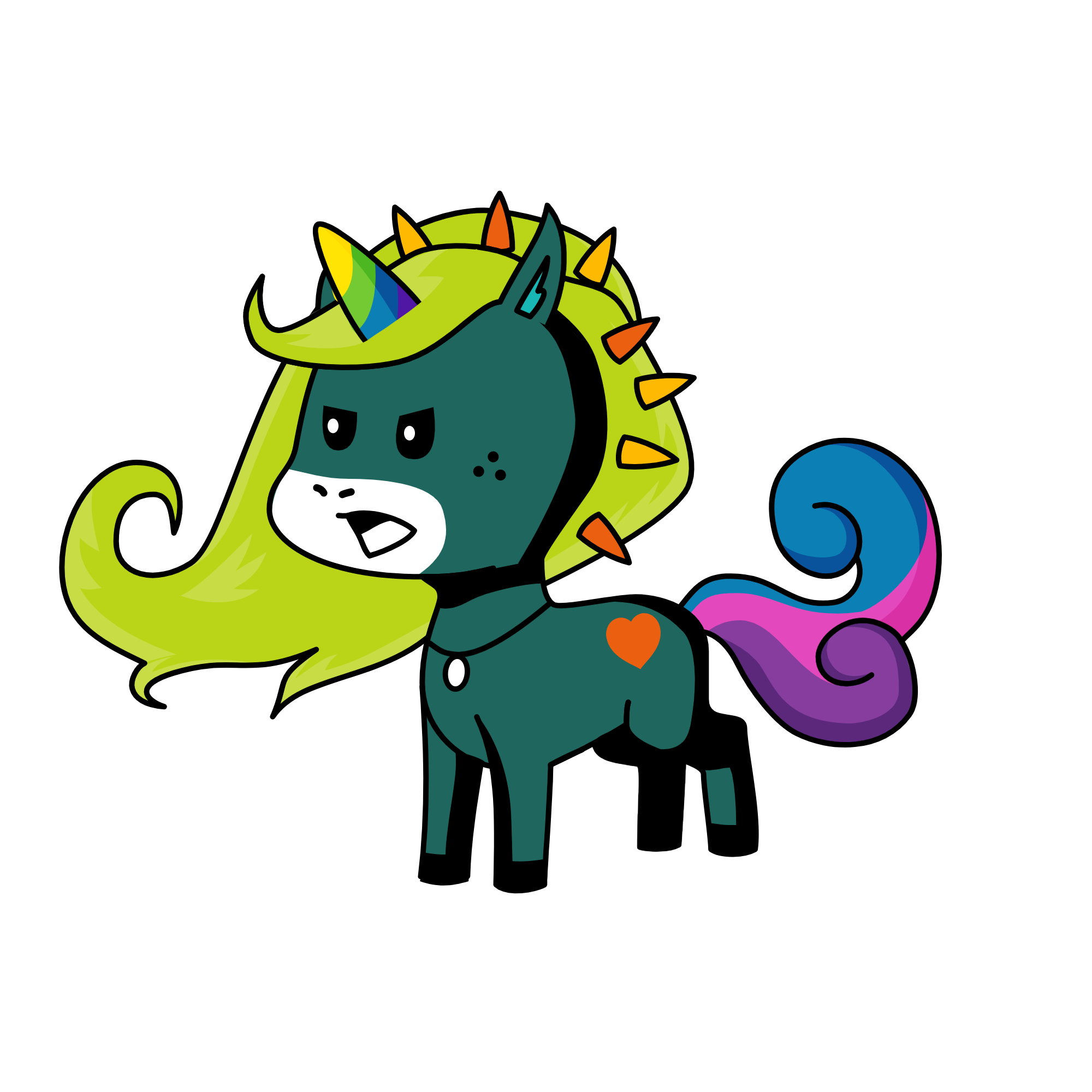 evill uni, the unicorn