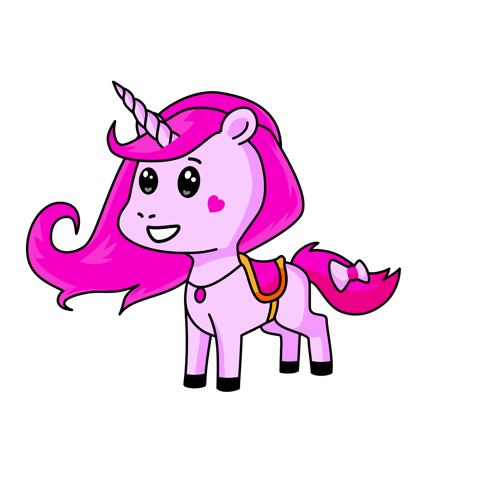 Angelina, the unicorn
