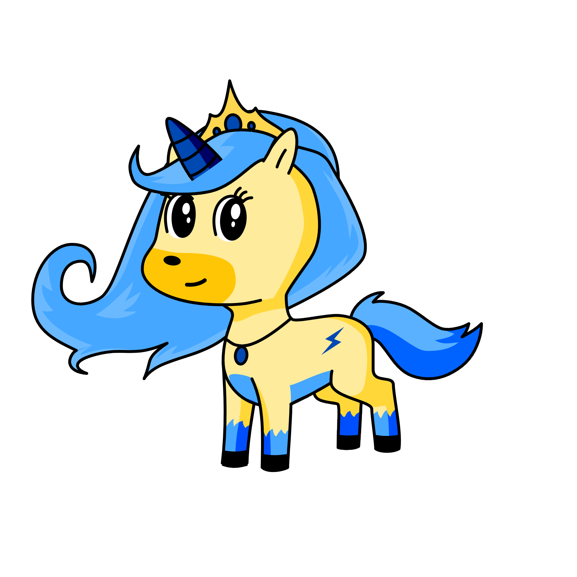 lightning, the unicorn