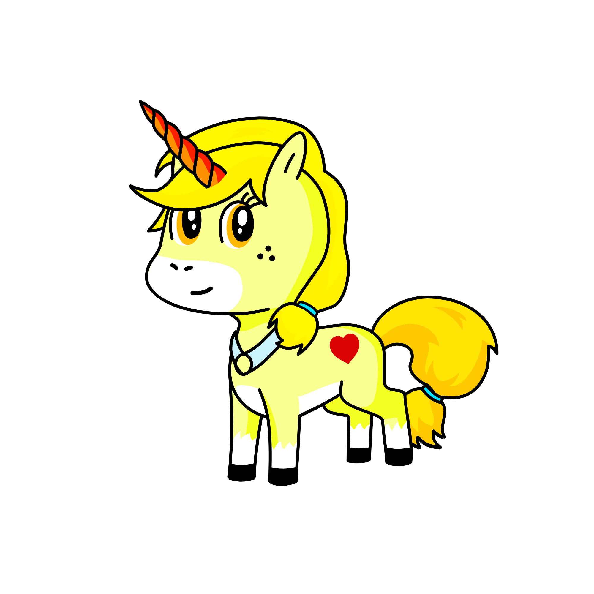 summer, the unicorn