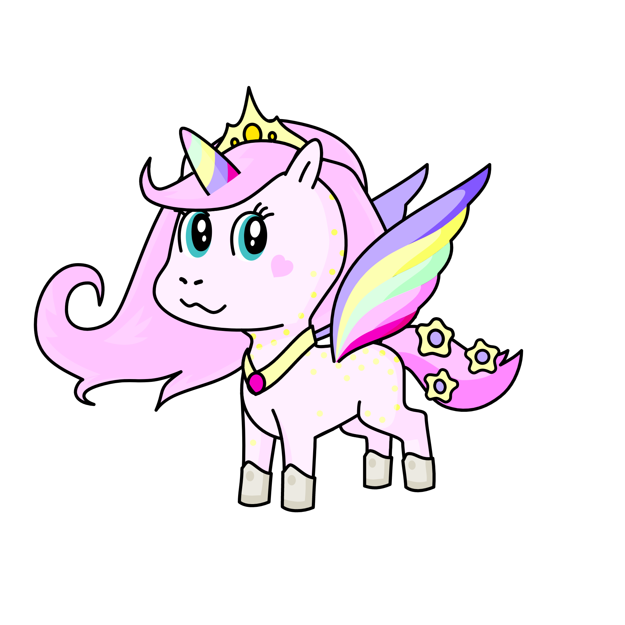 pikin, the unicorn