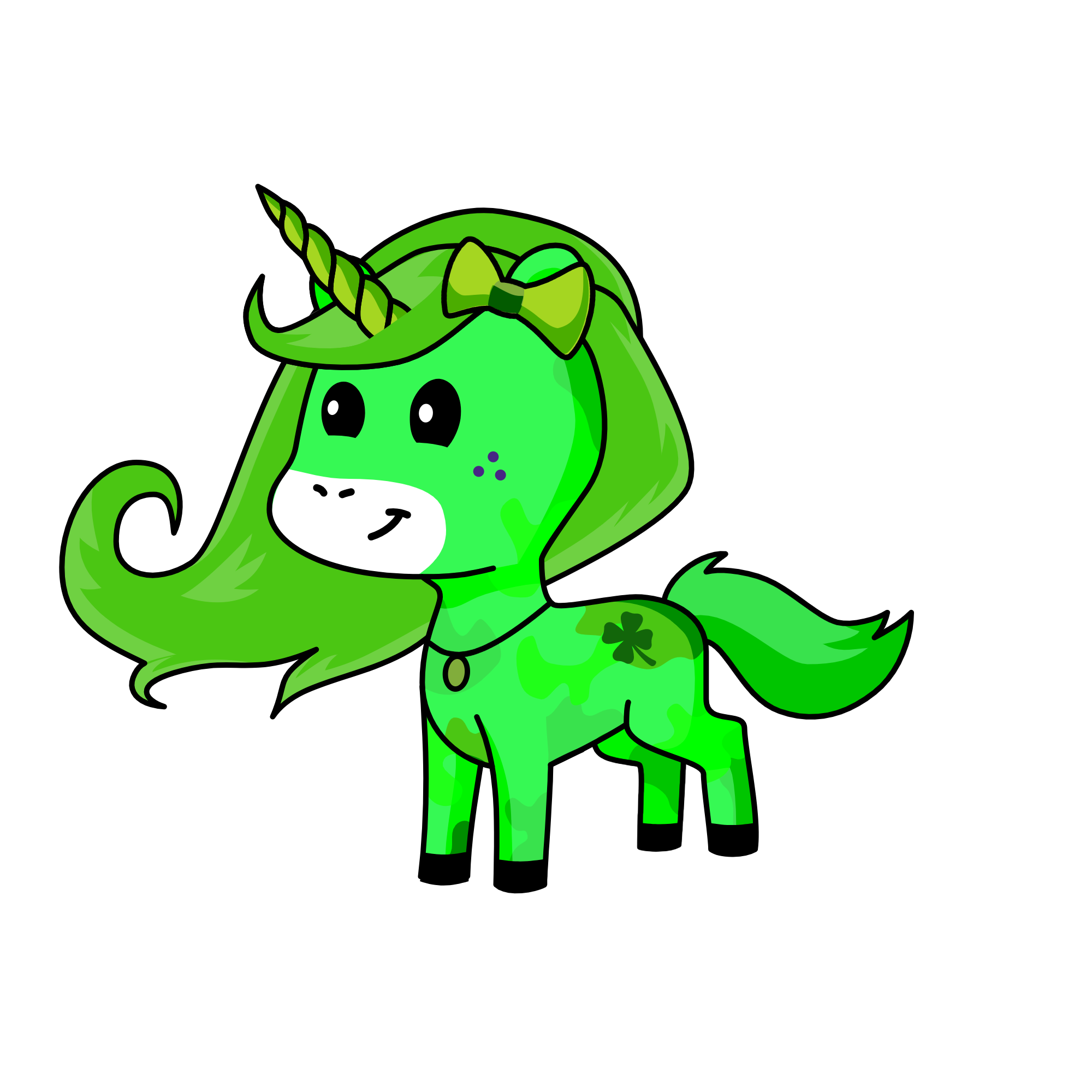 leaf, the unicorn
