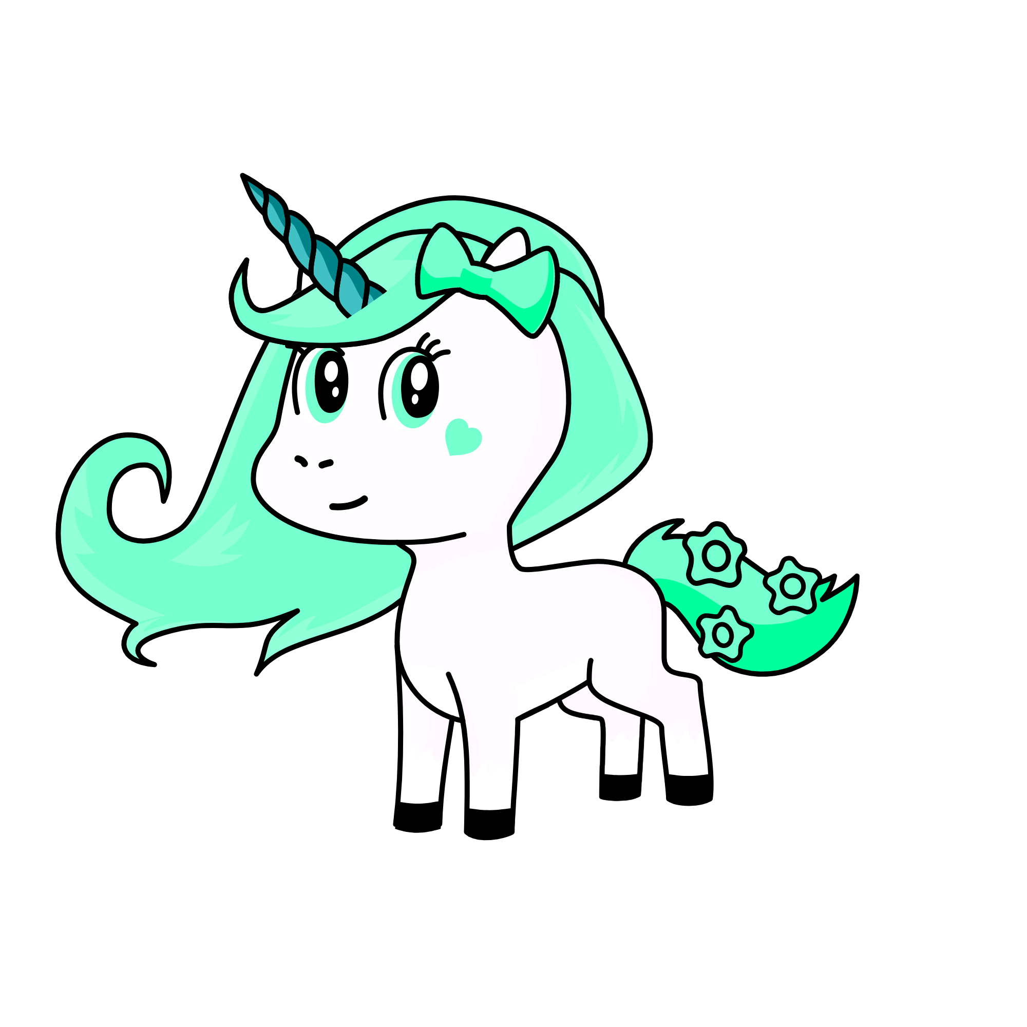 cloud, the unicorn