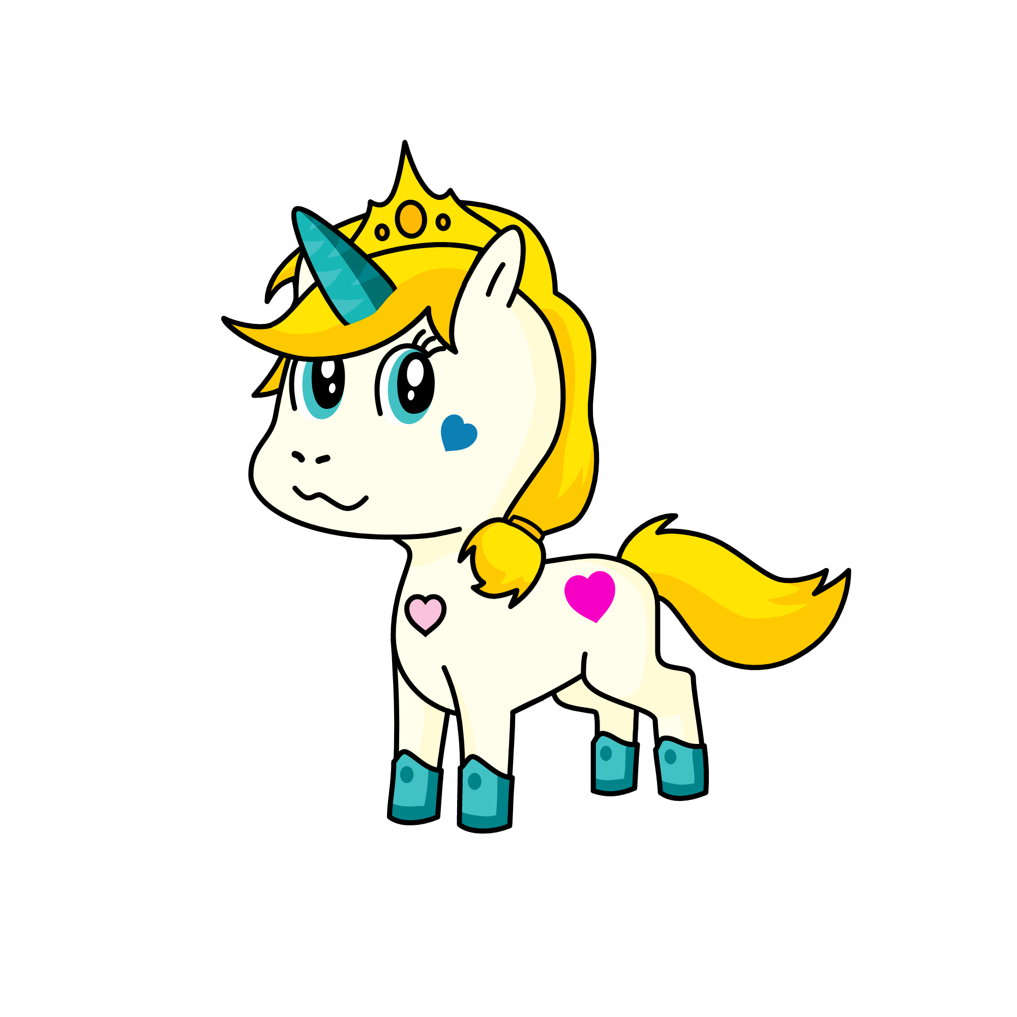 Elsa, the unicorn