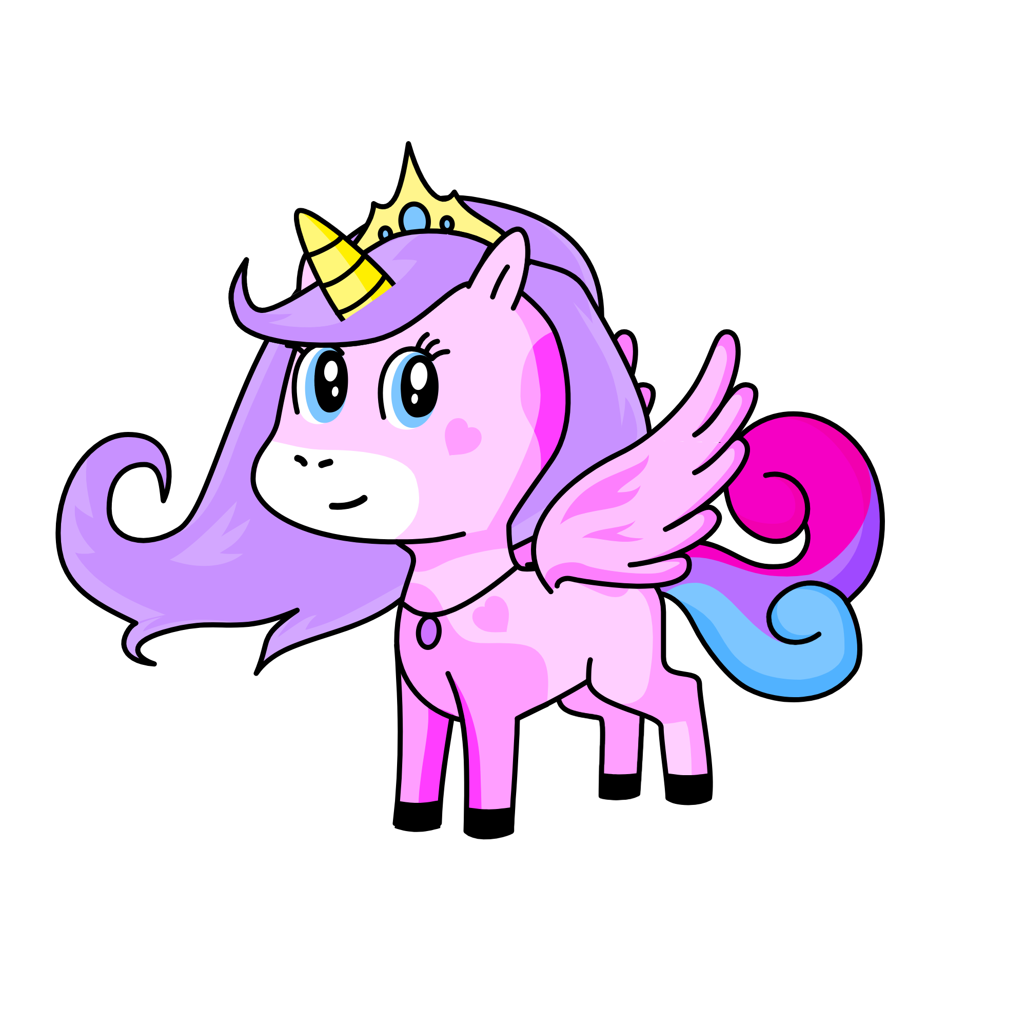 Tiffany, the unicorn