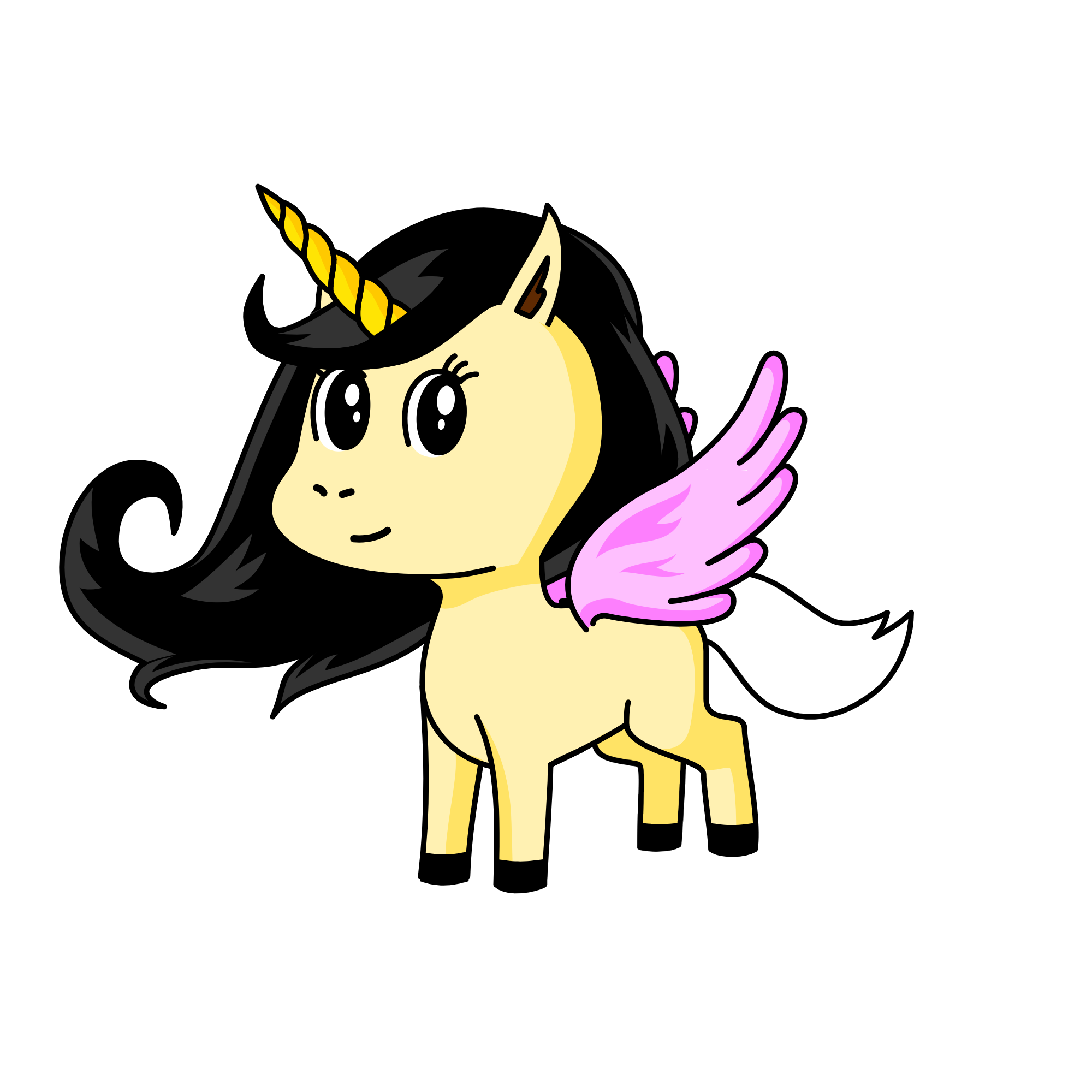 Blare, the unicorn