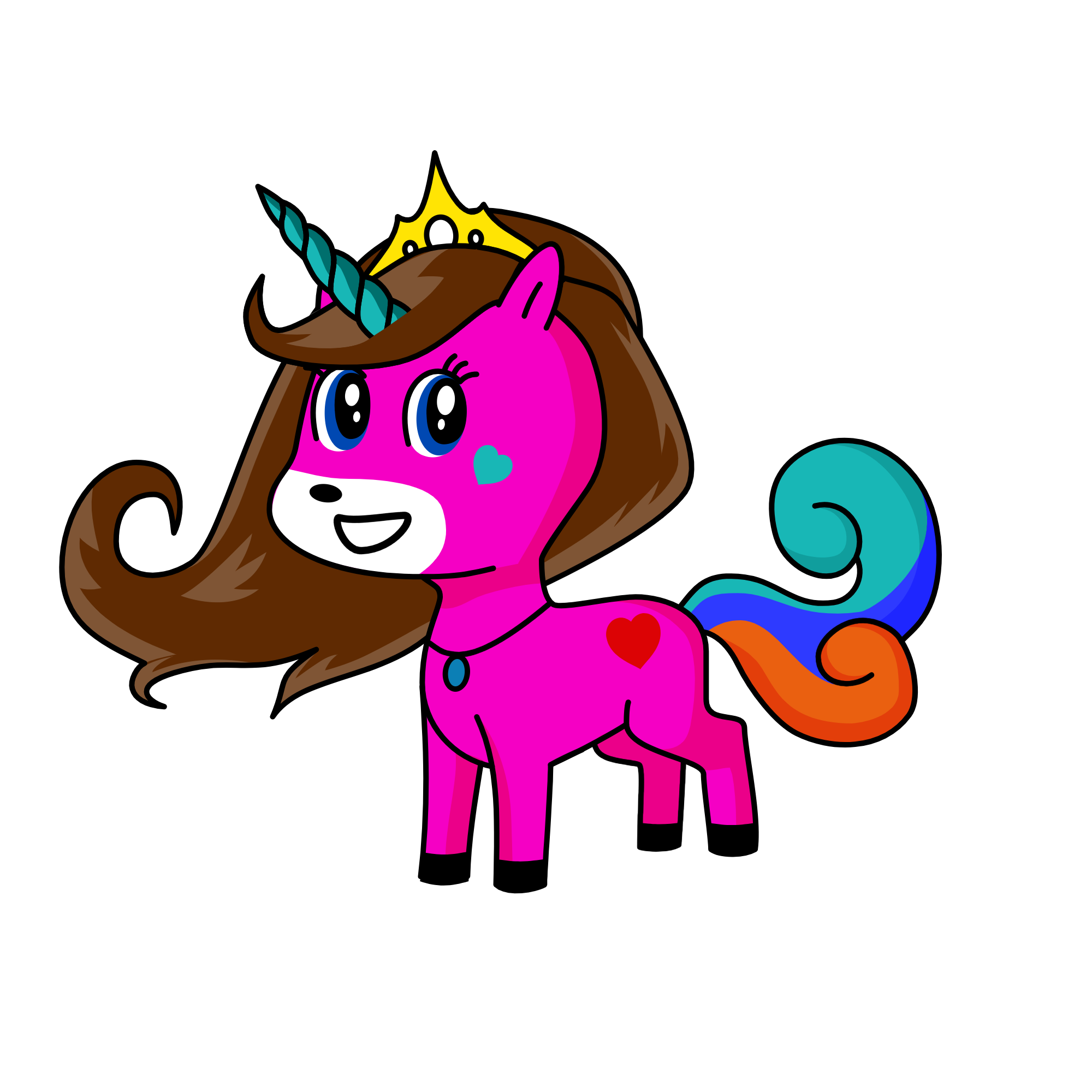 Rose, the unicorn