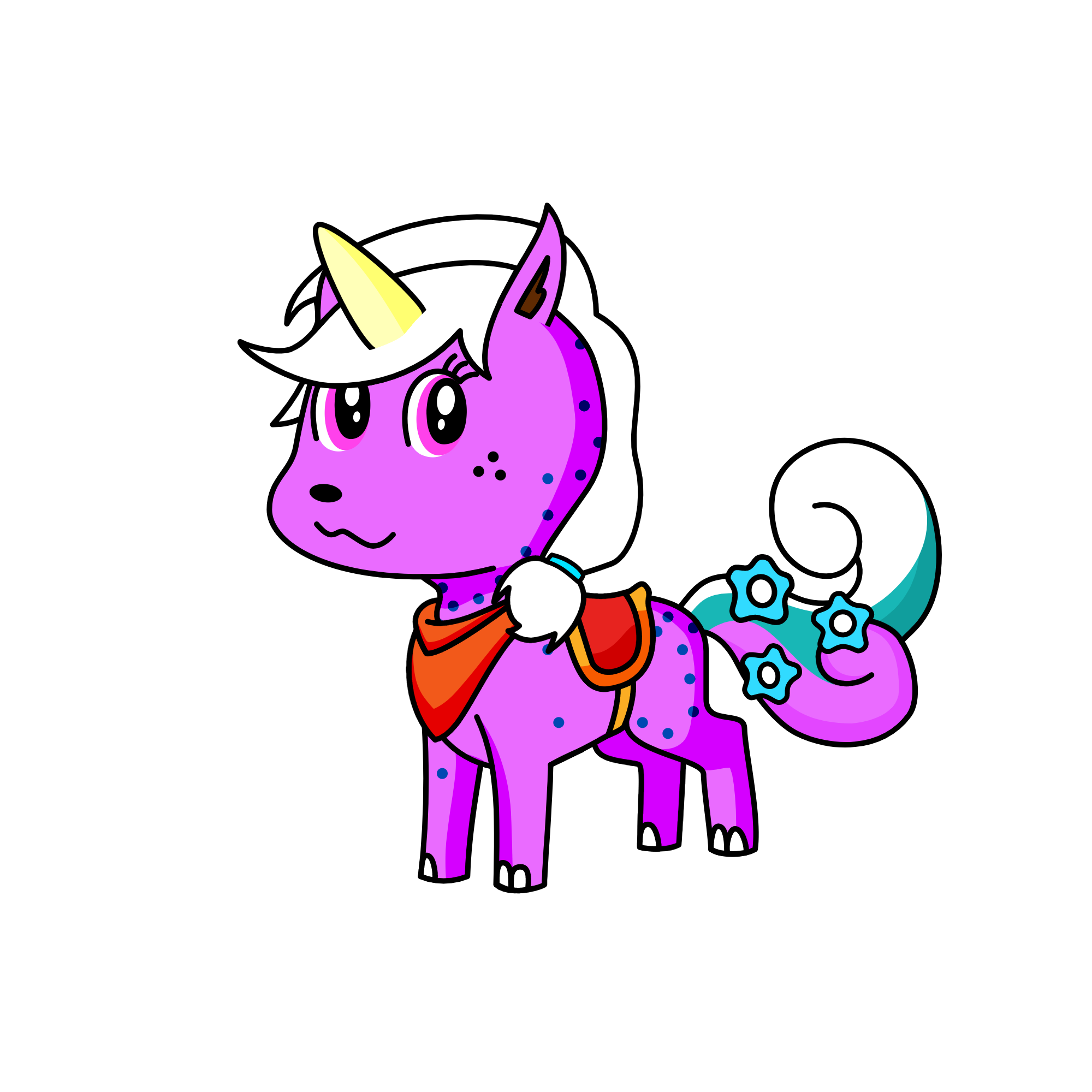 trancy, the unicorn