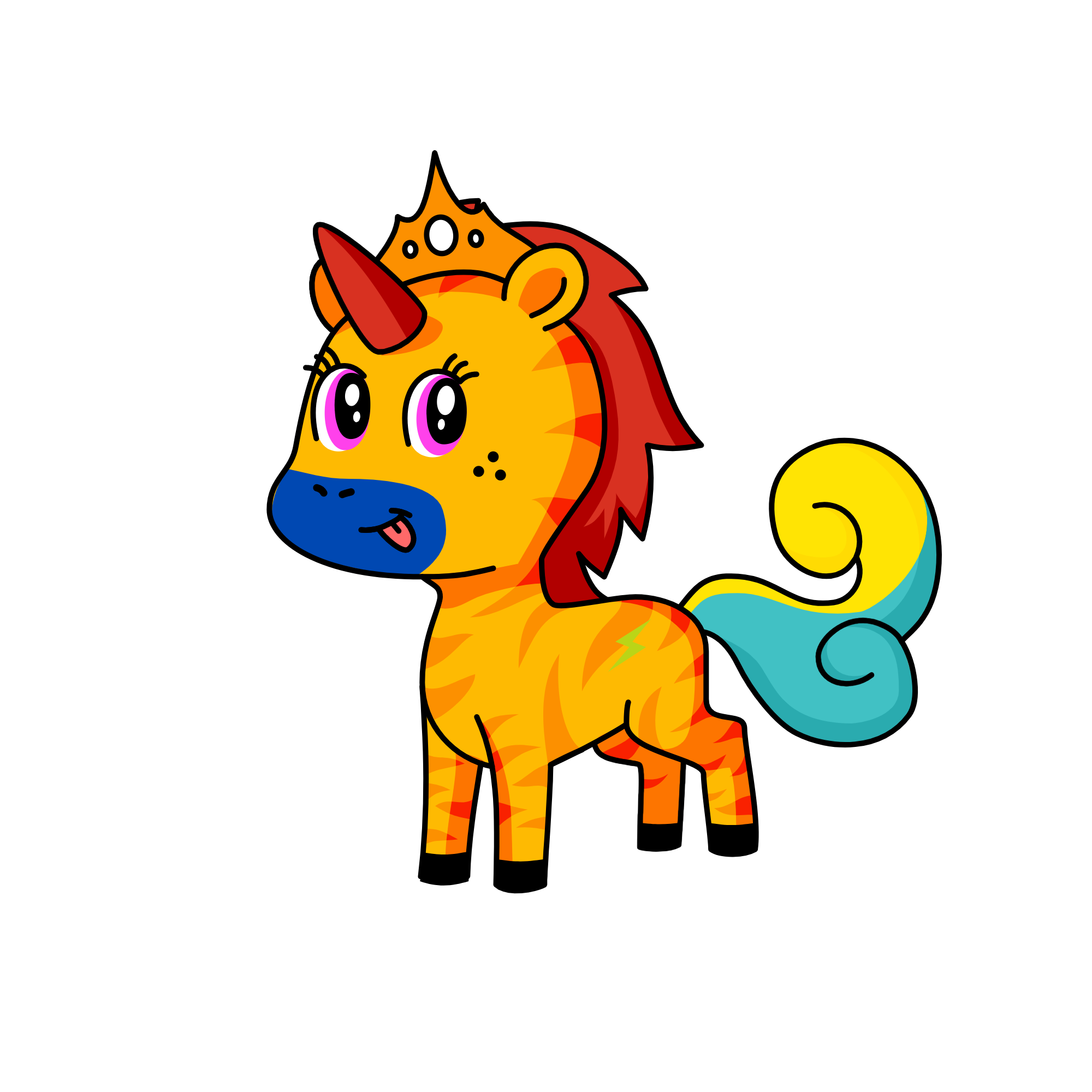 Khassina, the unicorn
