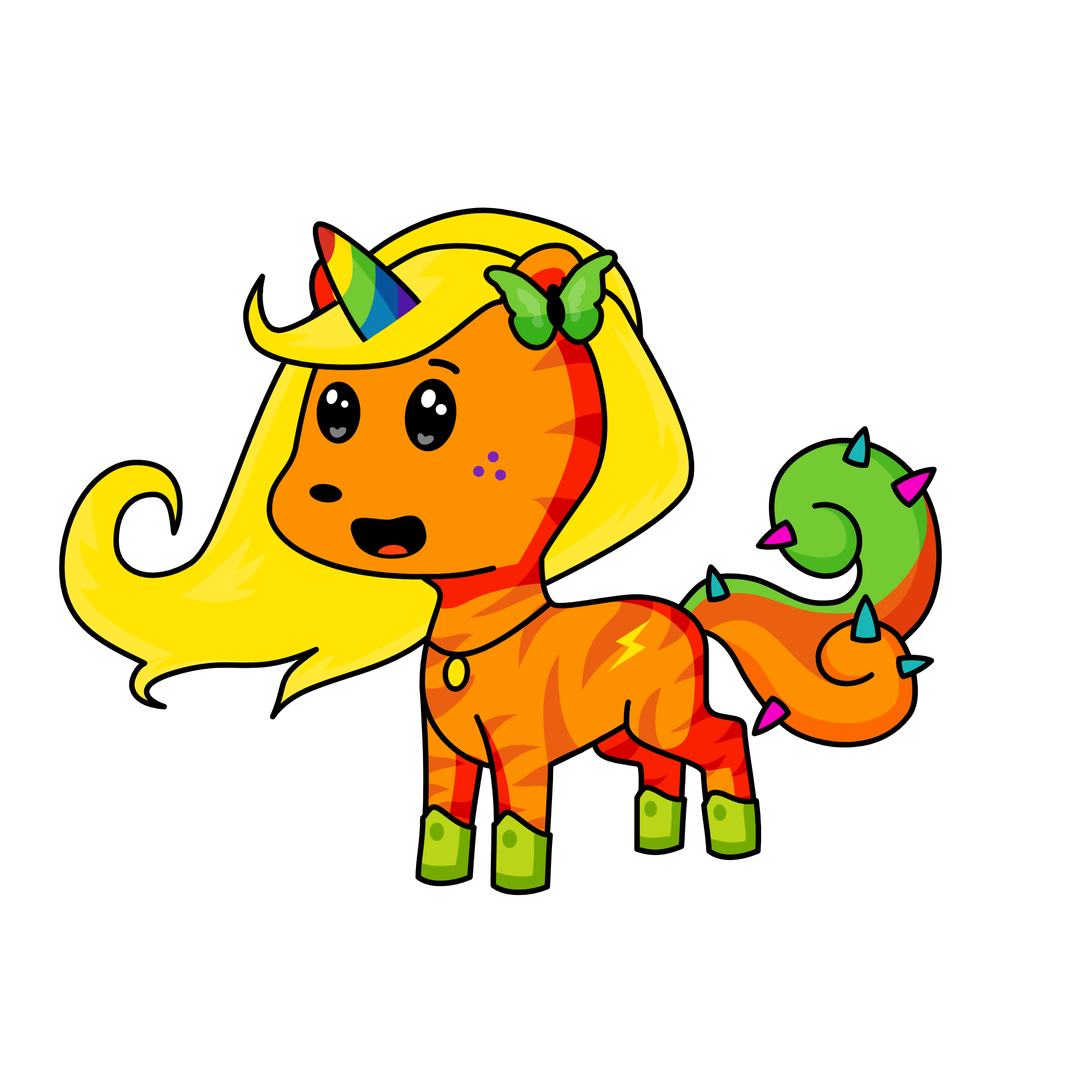 arcoiris, the unicorn