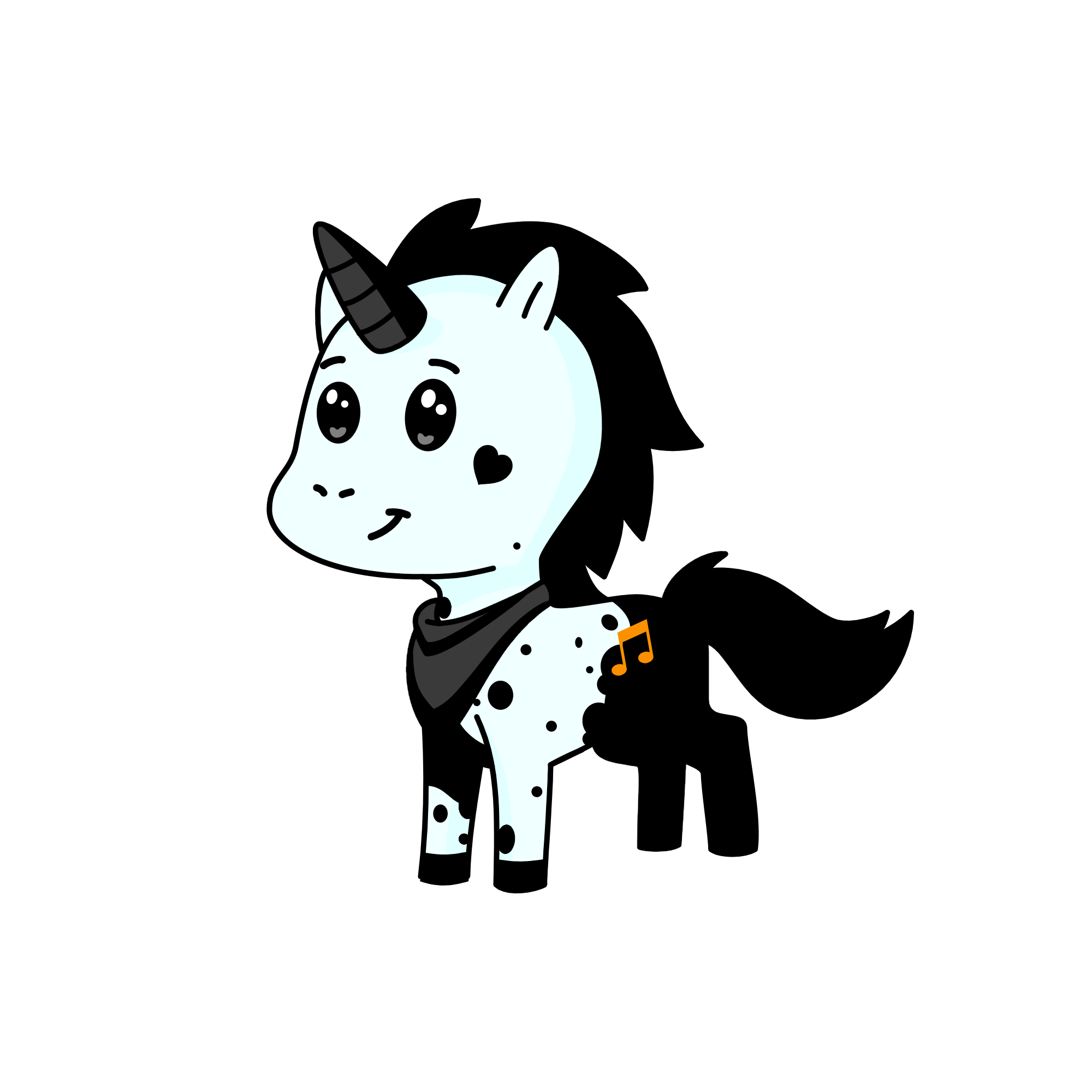 Roky, the unicorn
