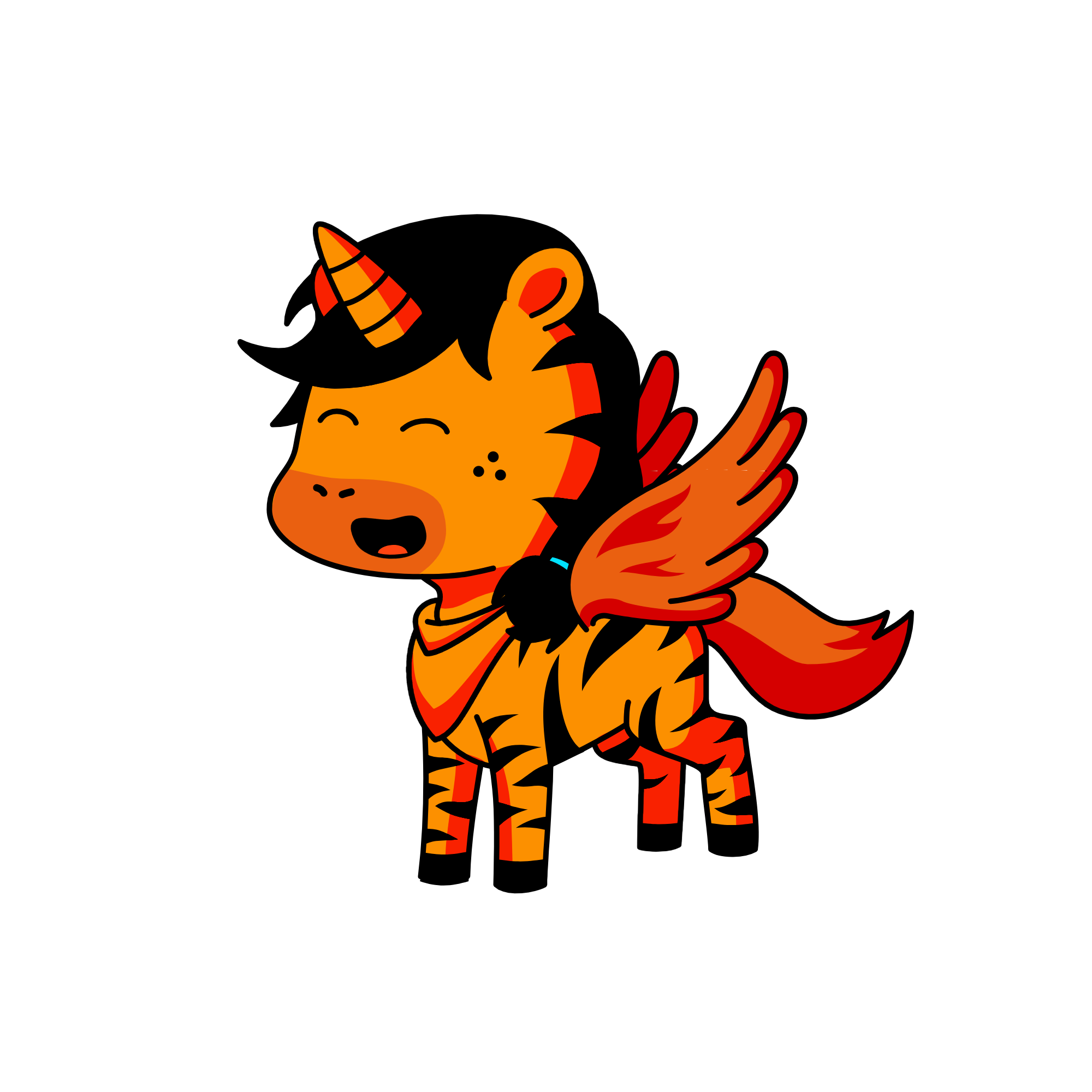 Garfield, the unicorn