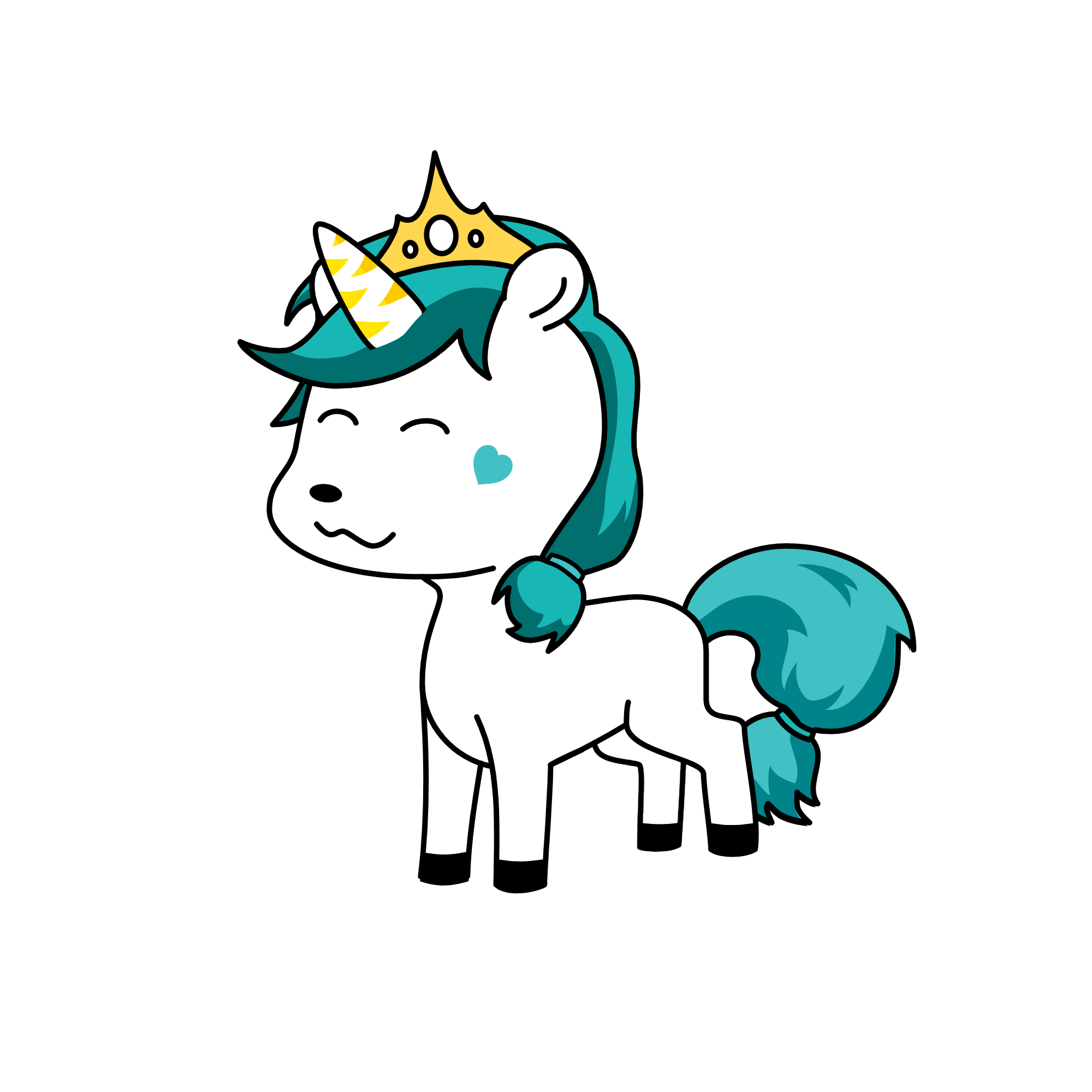 bear, the unicorn