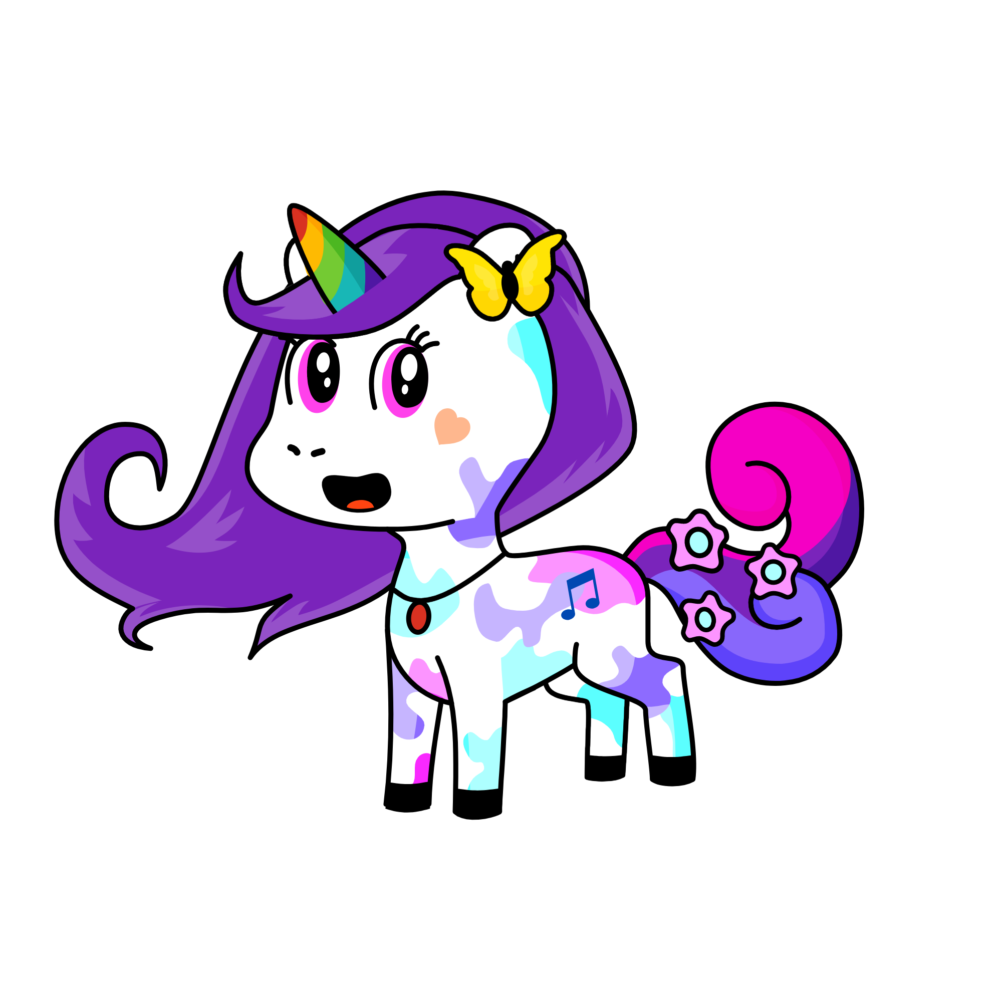 Stella, the unicorn