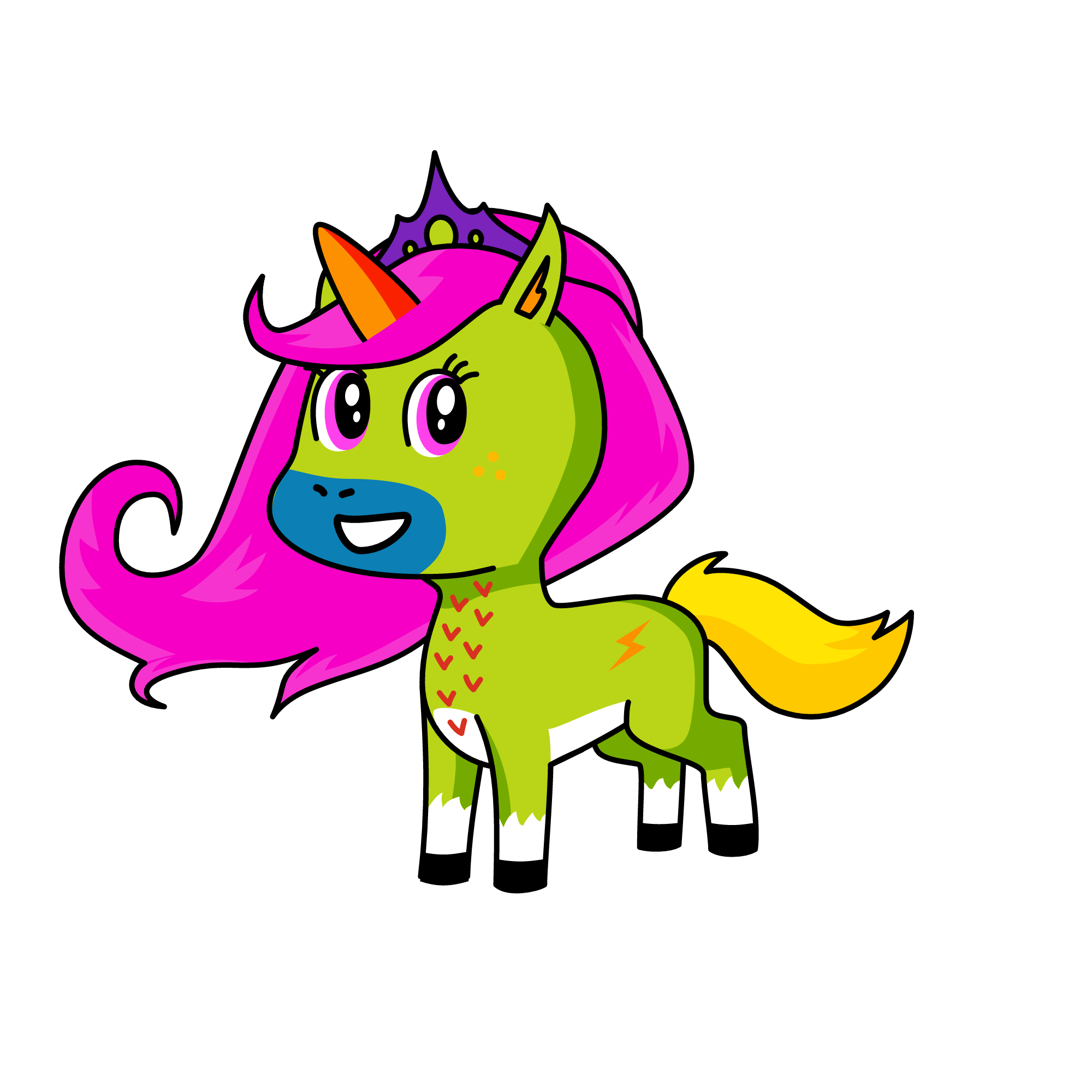 What's your unicorns name?, the unicorn