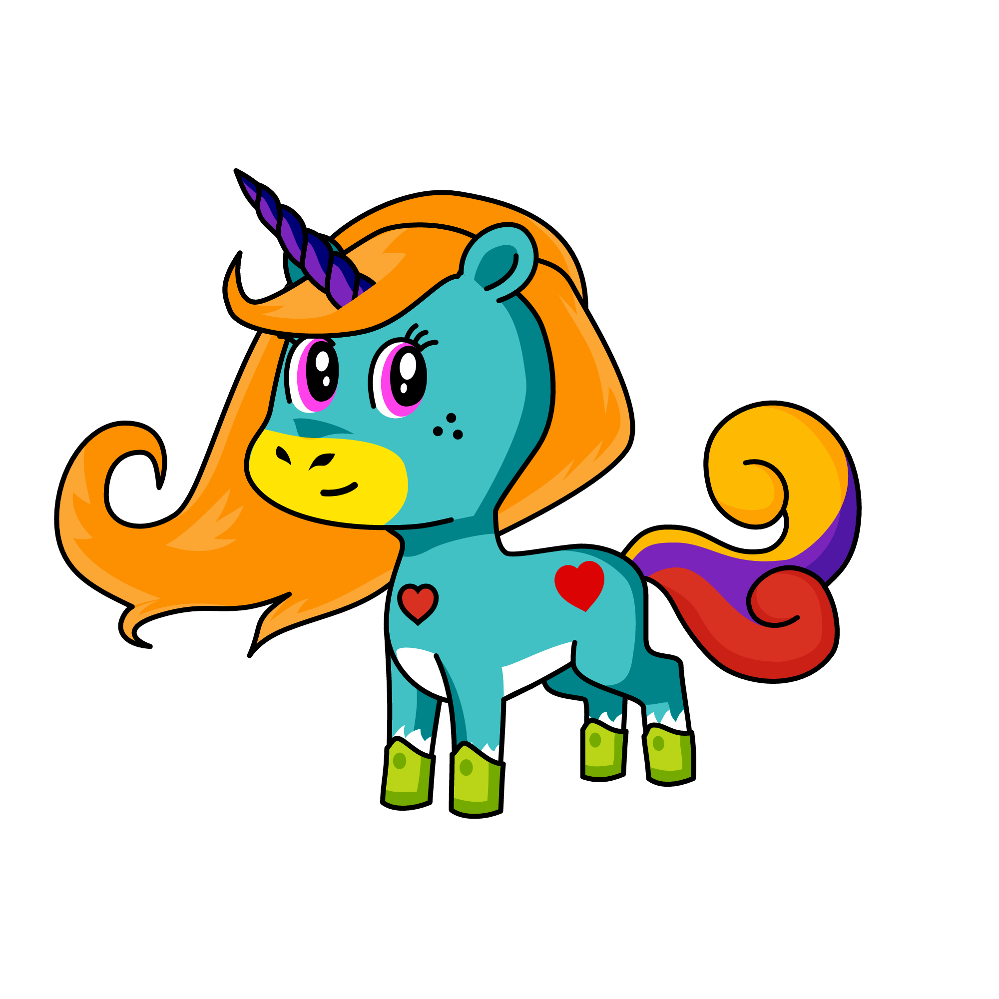 Hayat, the unicorn