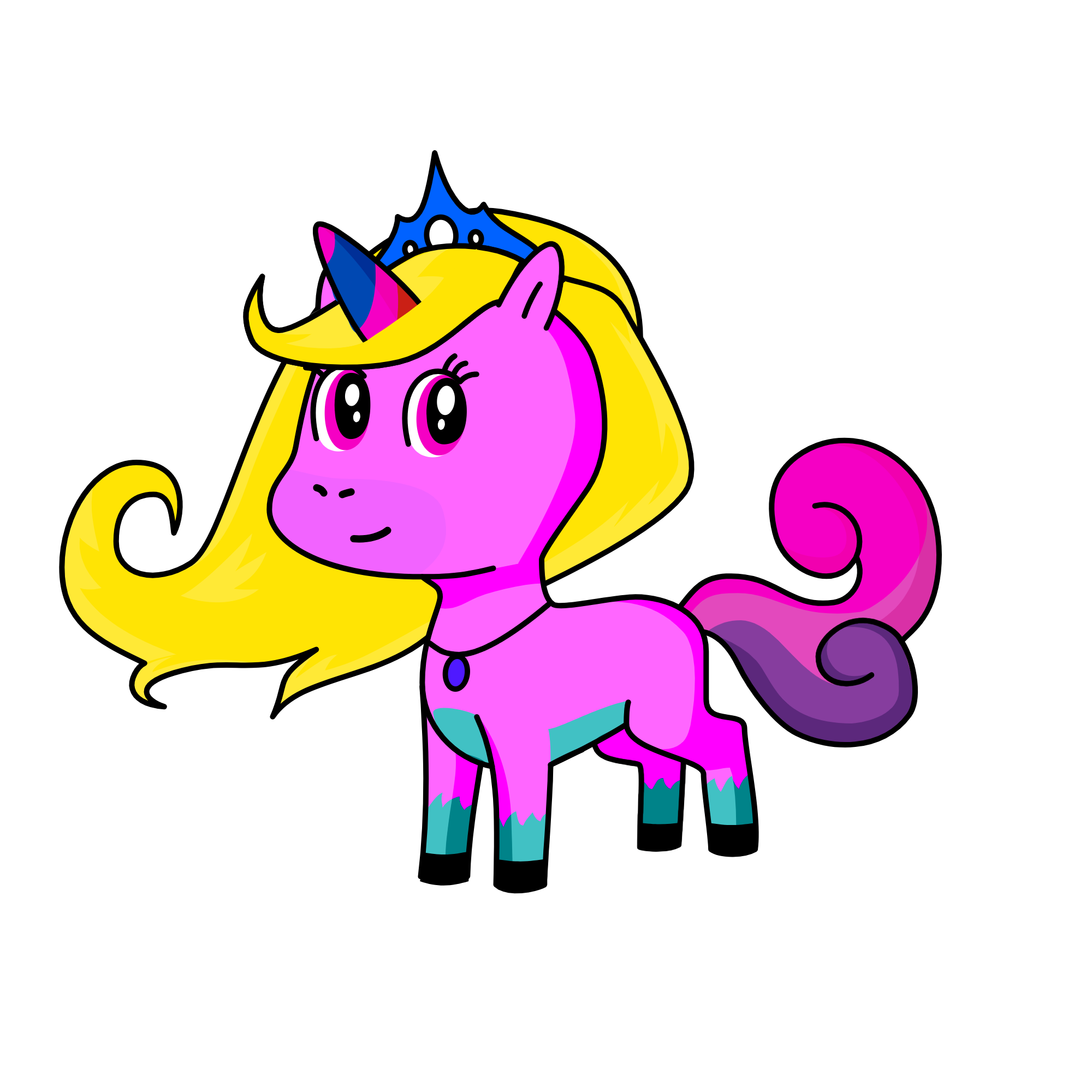 violet🍒💖, the unicorn