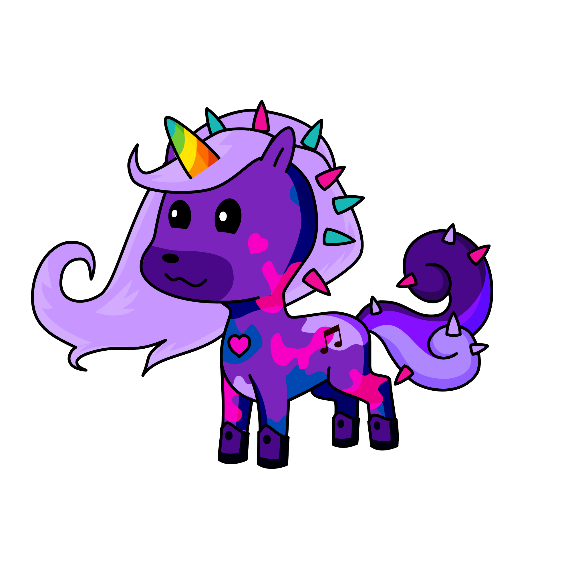 o. o, the unicorn