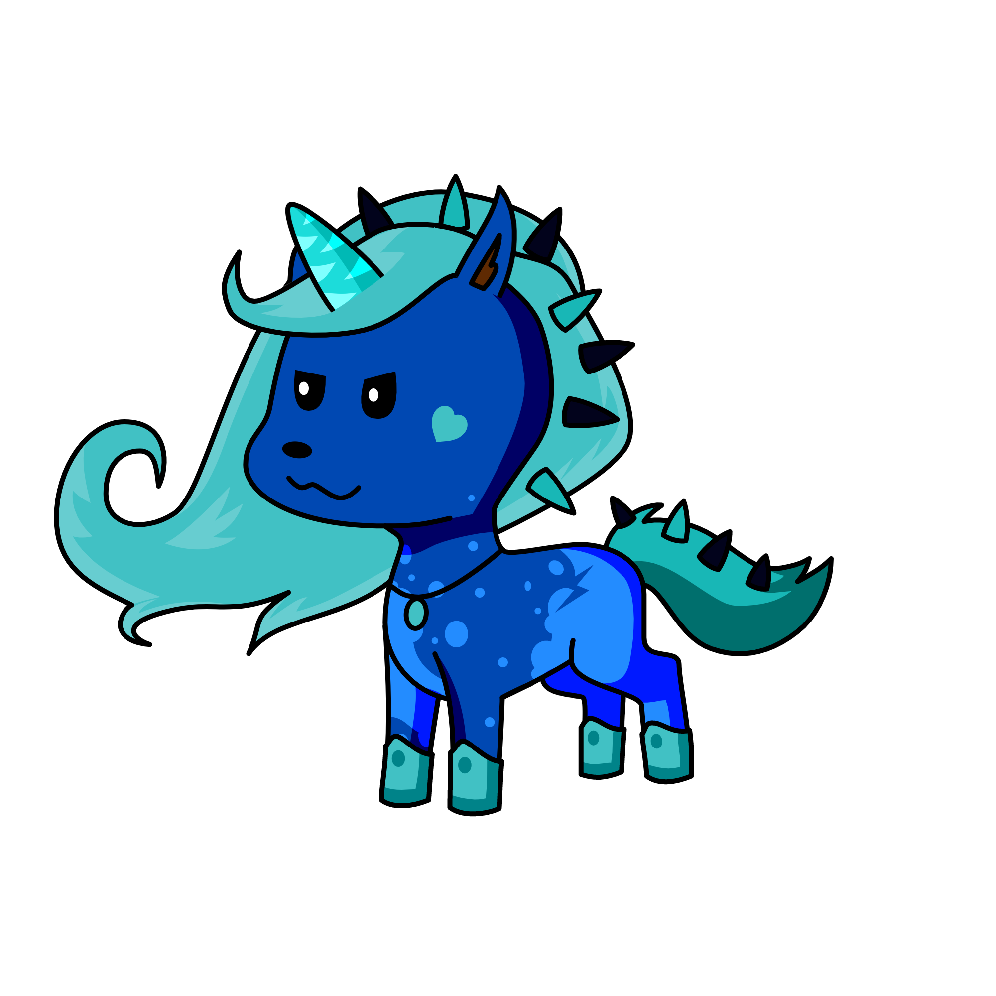 Wavey, the unicorn