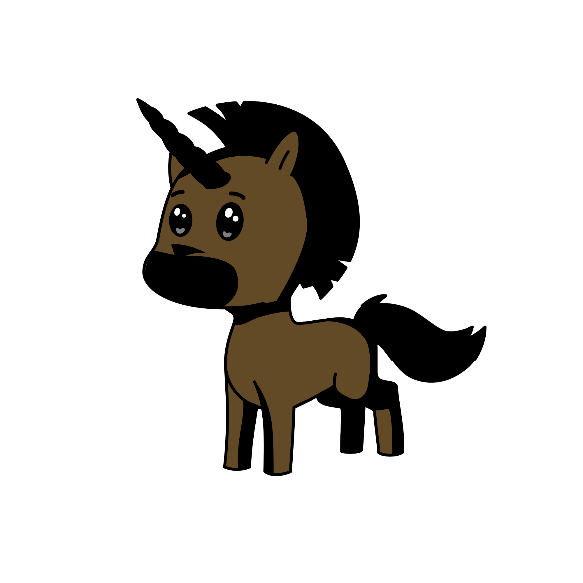 long horees, the unicorn