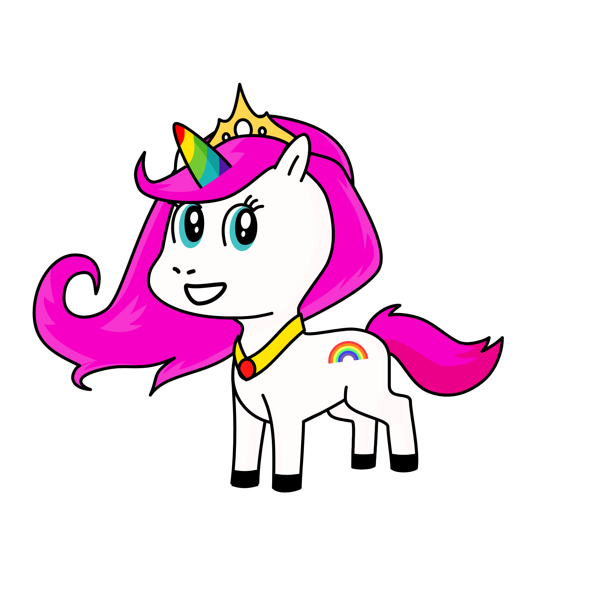 Melody, the unicorn