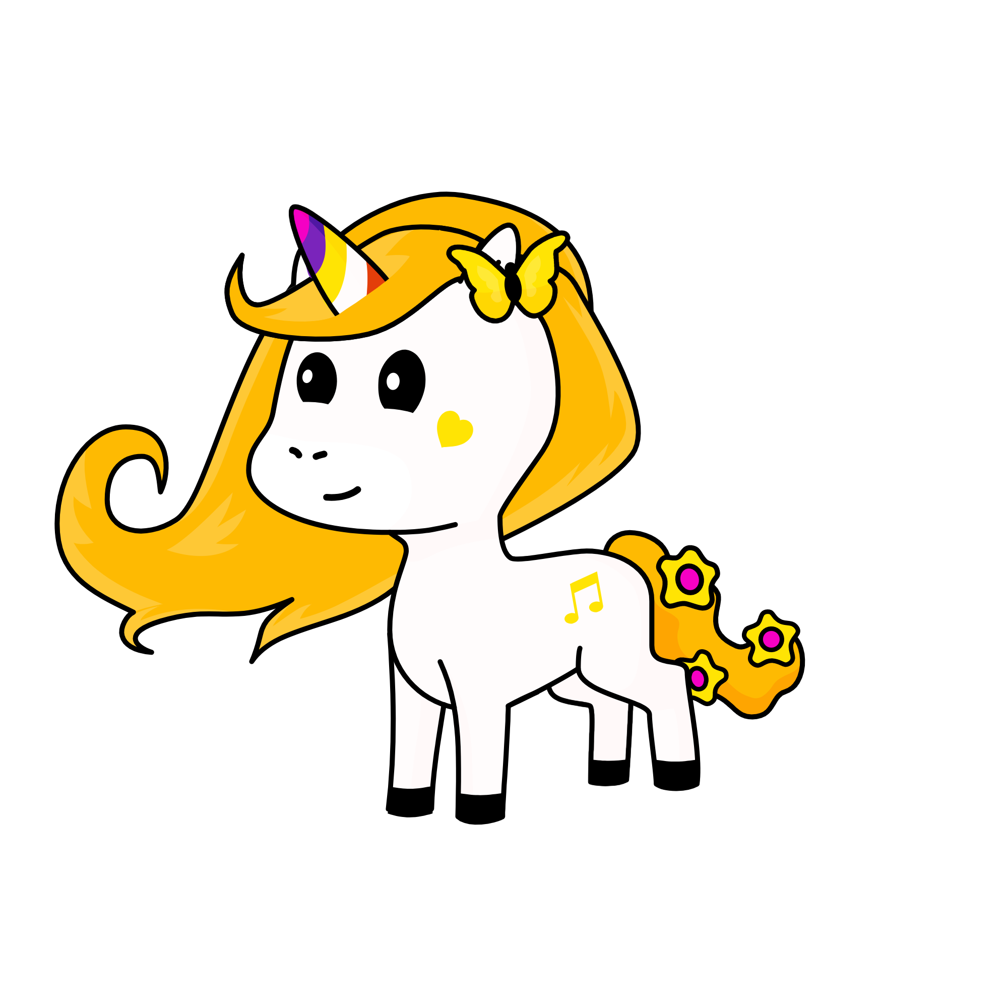 Snowflake, the unicorn