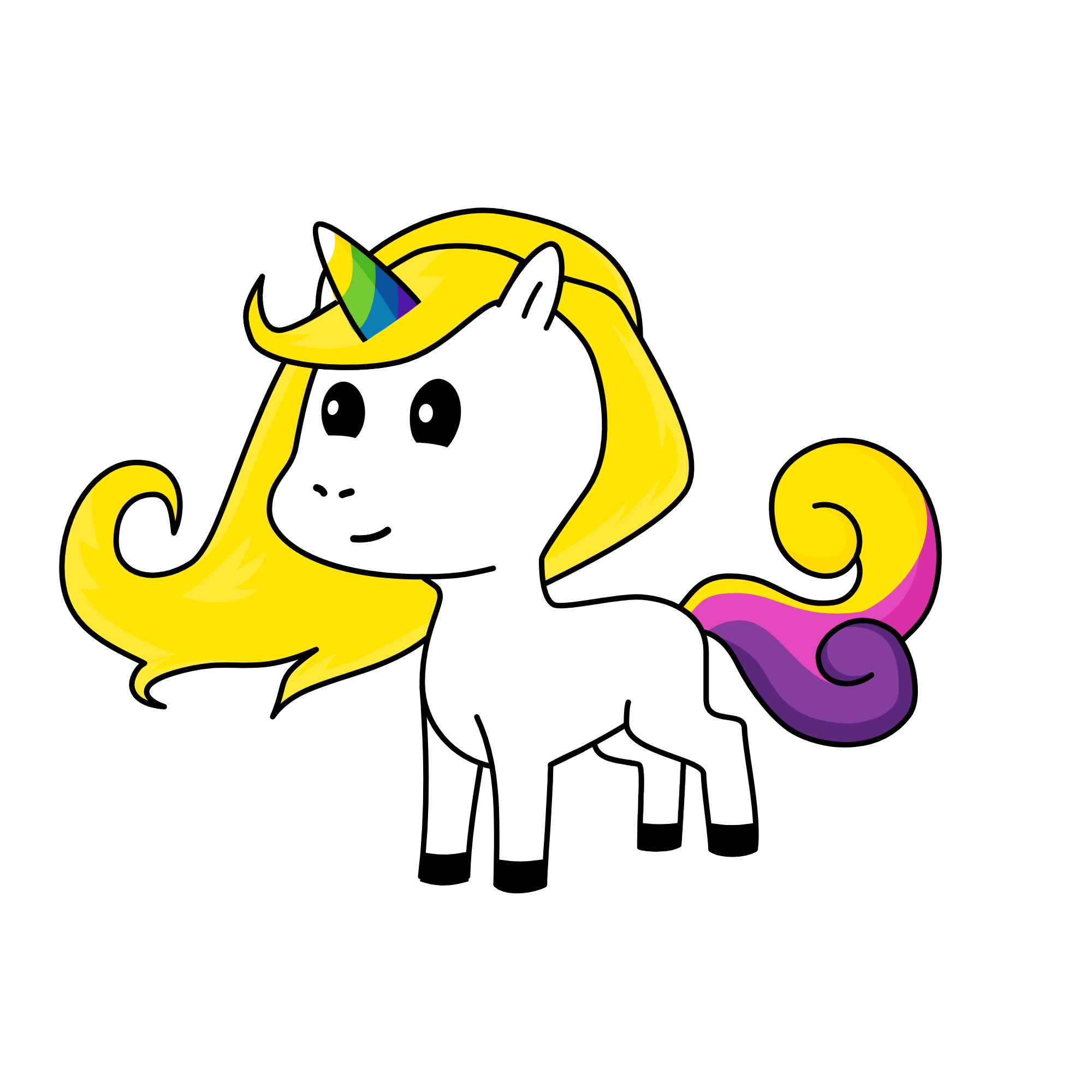Joy, the unicorn