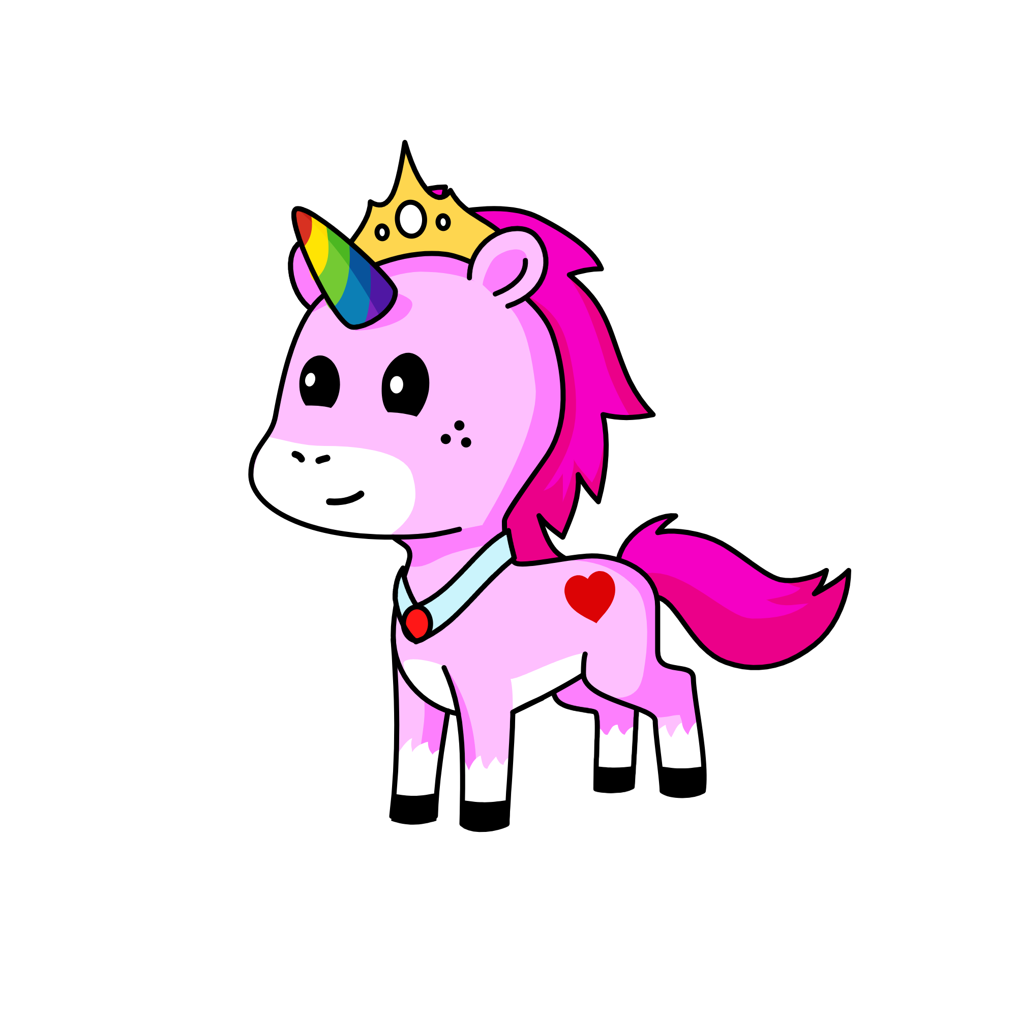 diamond, the unicorn