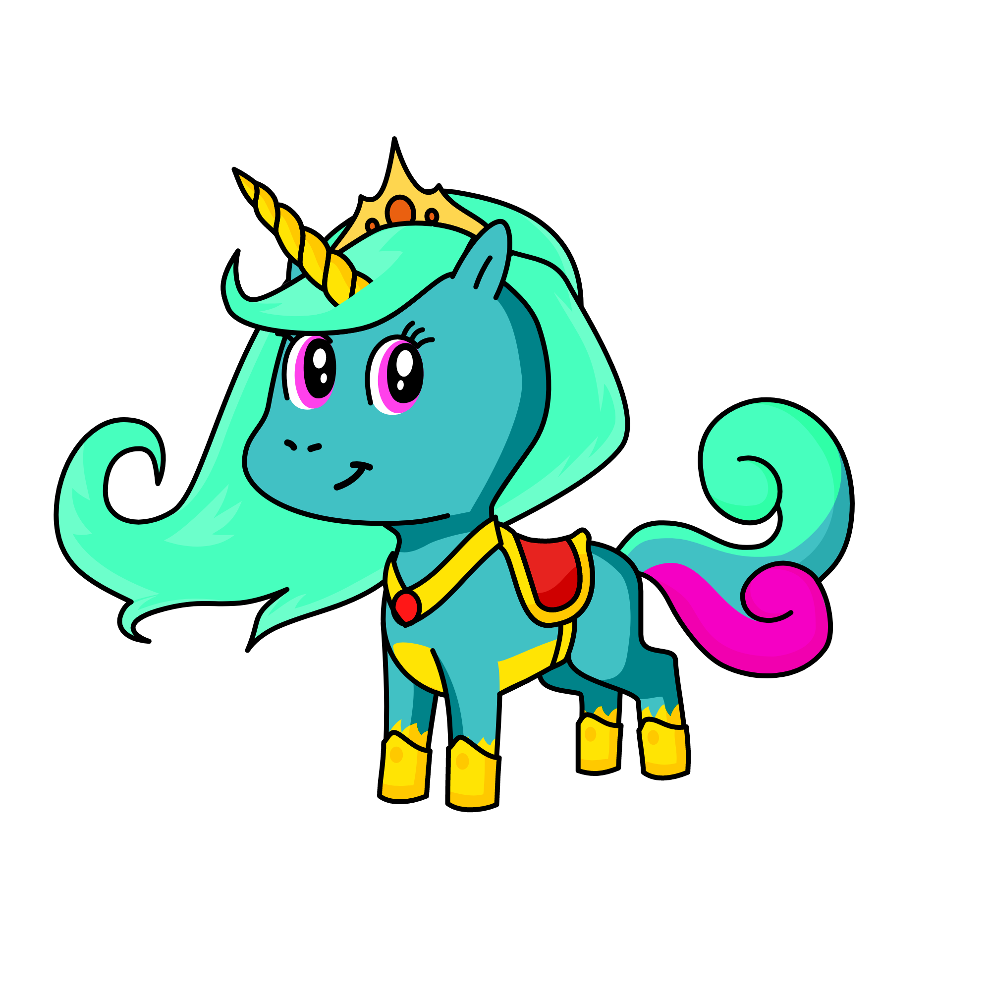 candy, the unicorn