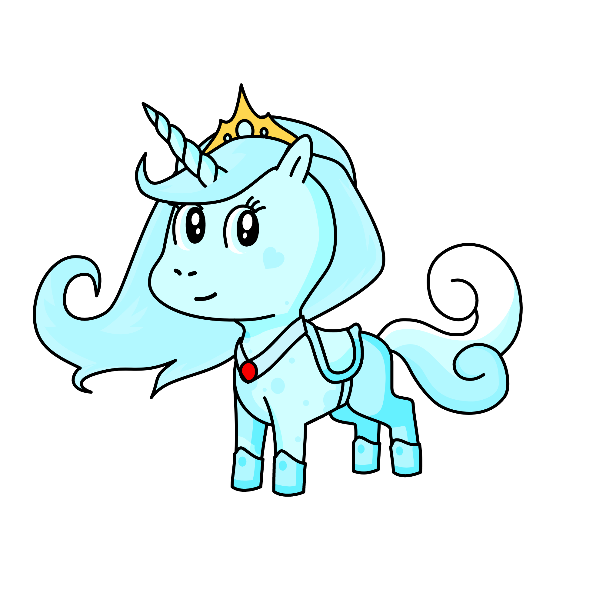 snow, the unicorn