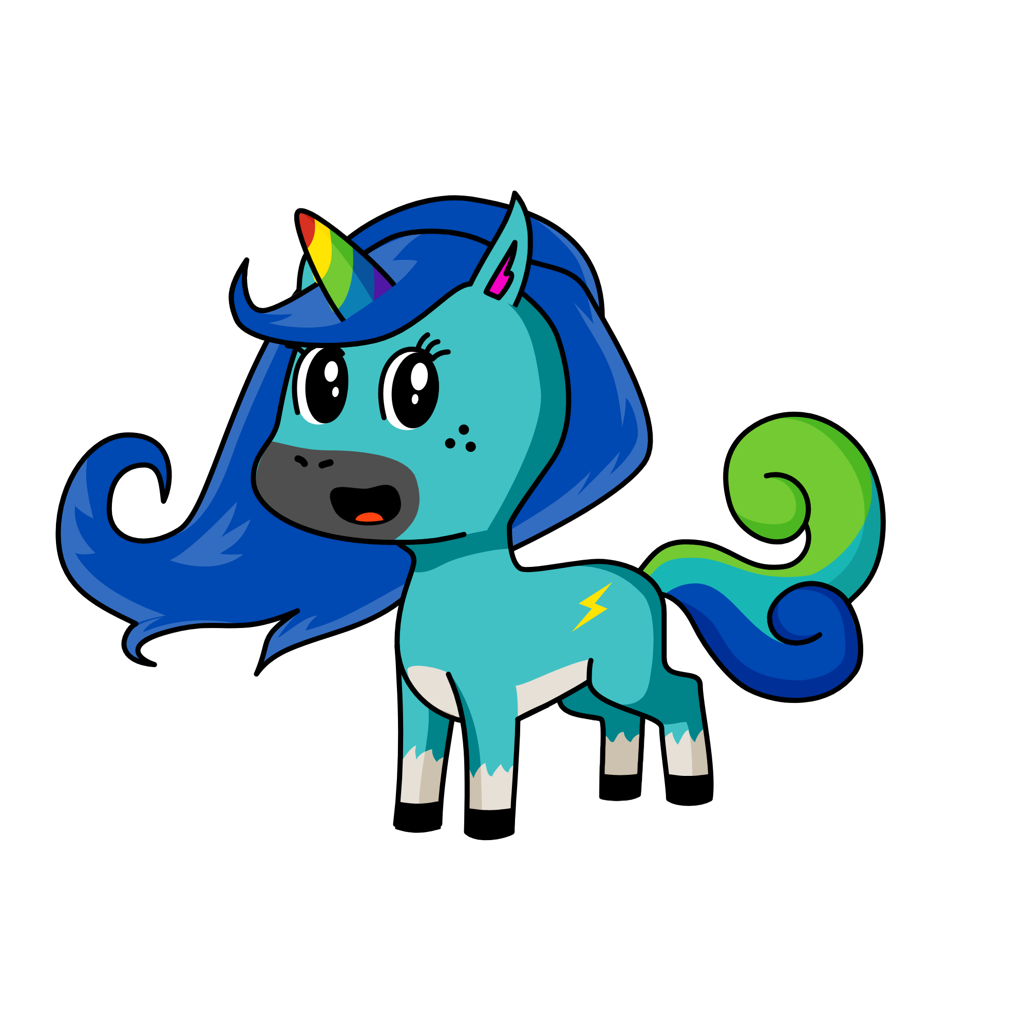 happey, the unicorn