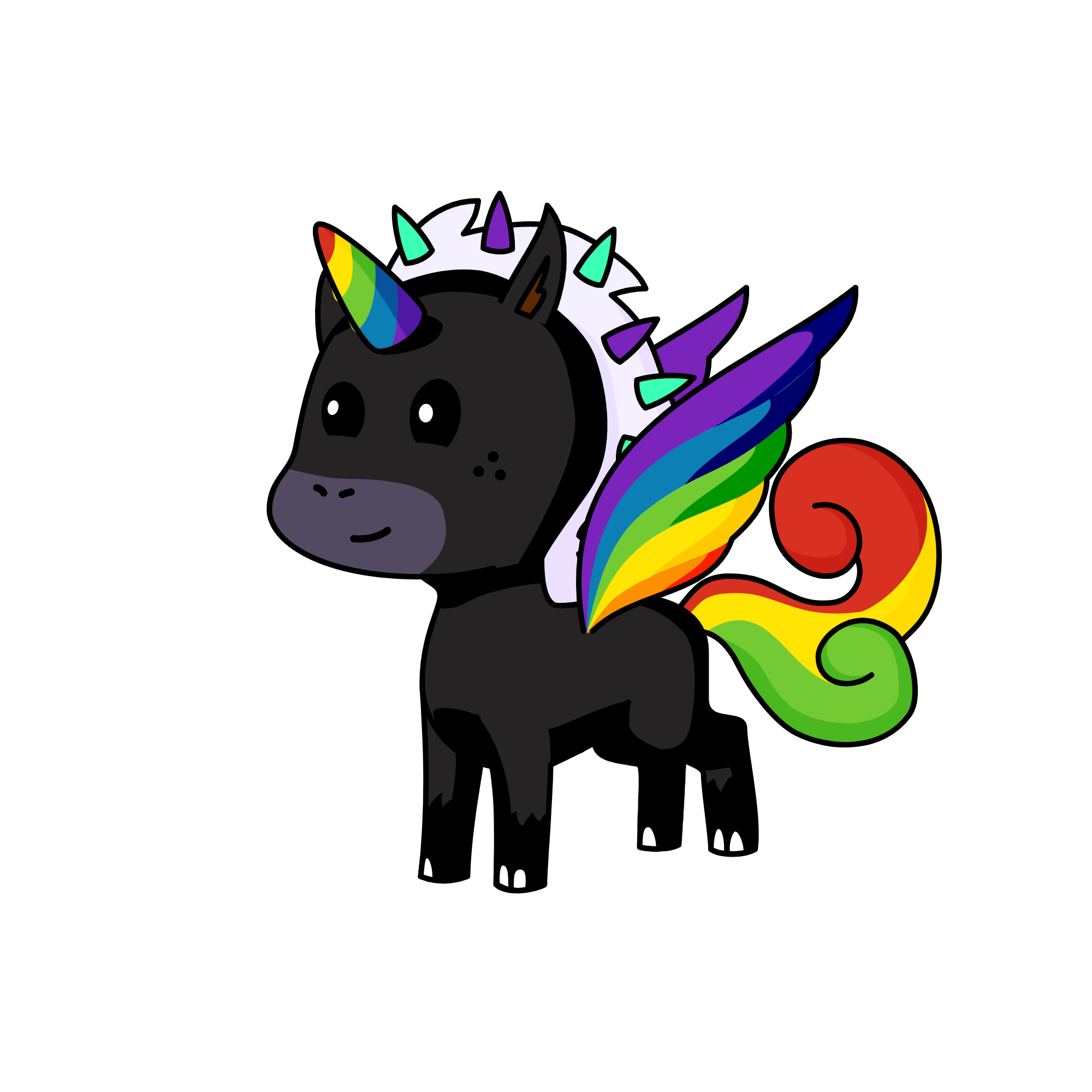 Gece, the unicorn